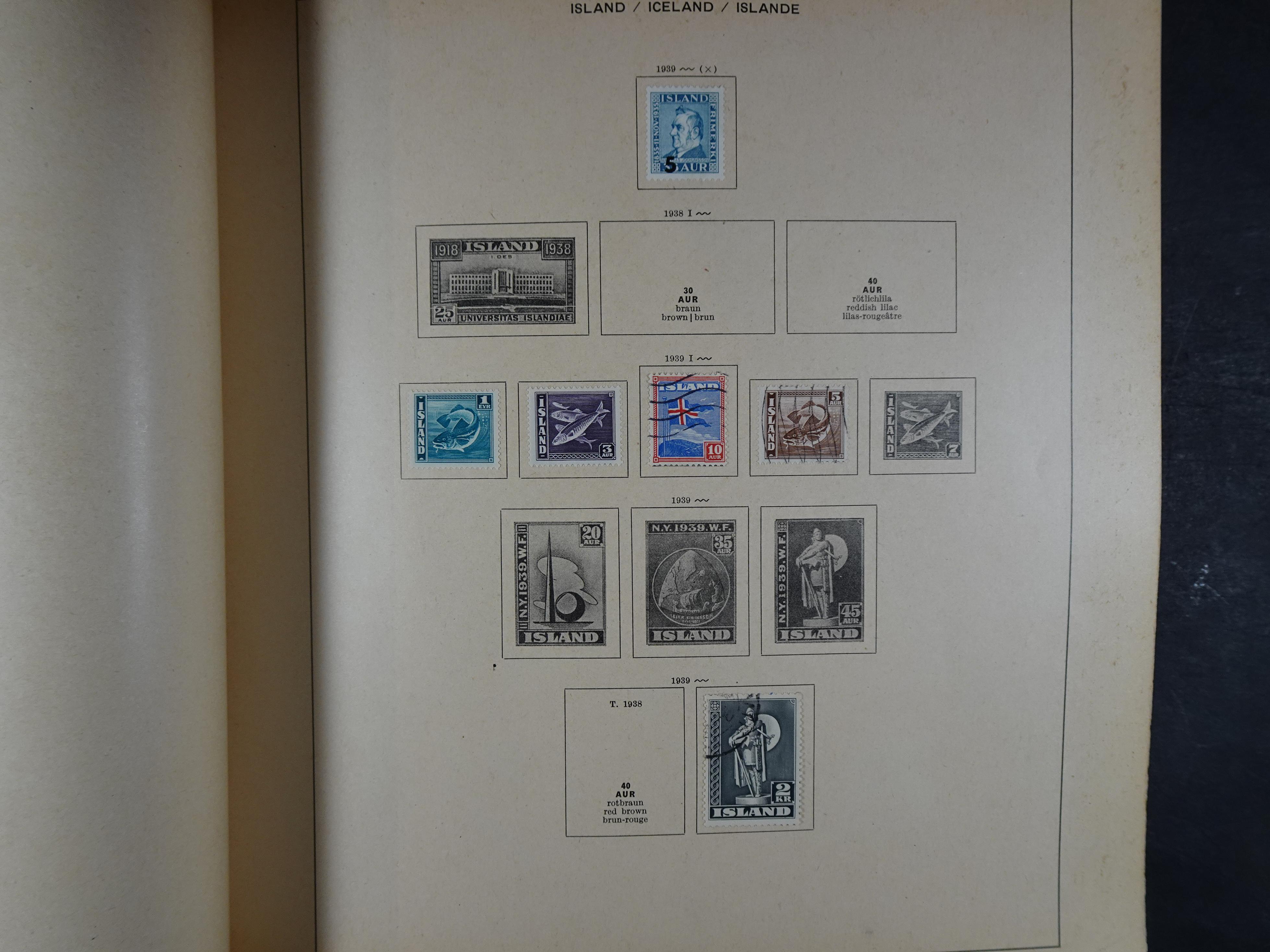 Mooie klassieke verzameling zeer goed gevulde Schaubek album. 84