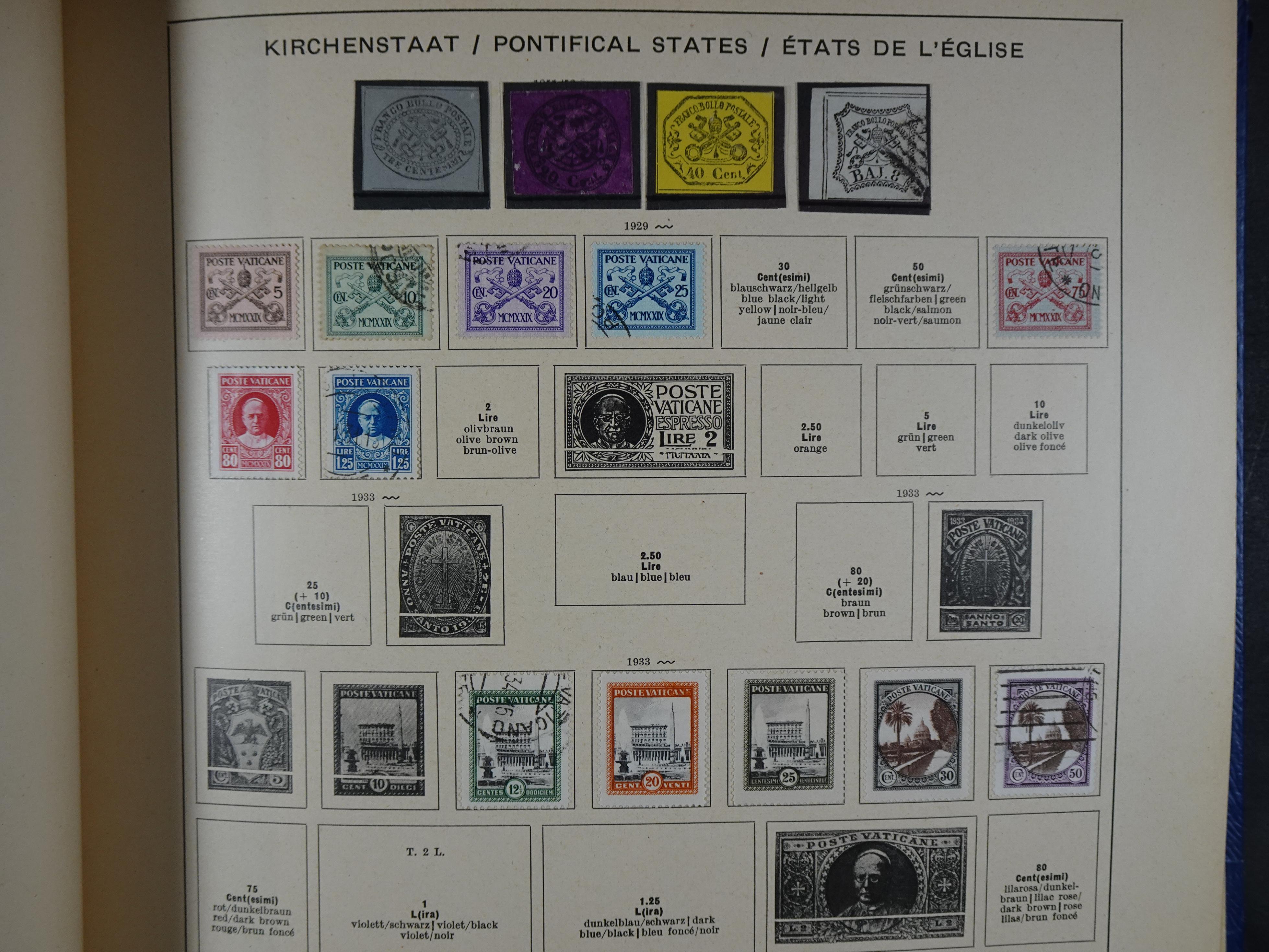 Mooie klassieke verzameling zeer goed gevulde Schaubek album. 102