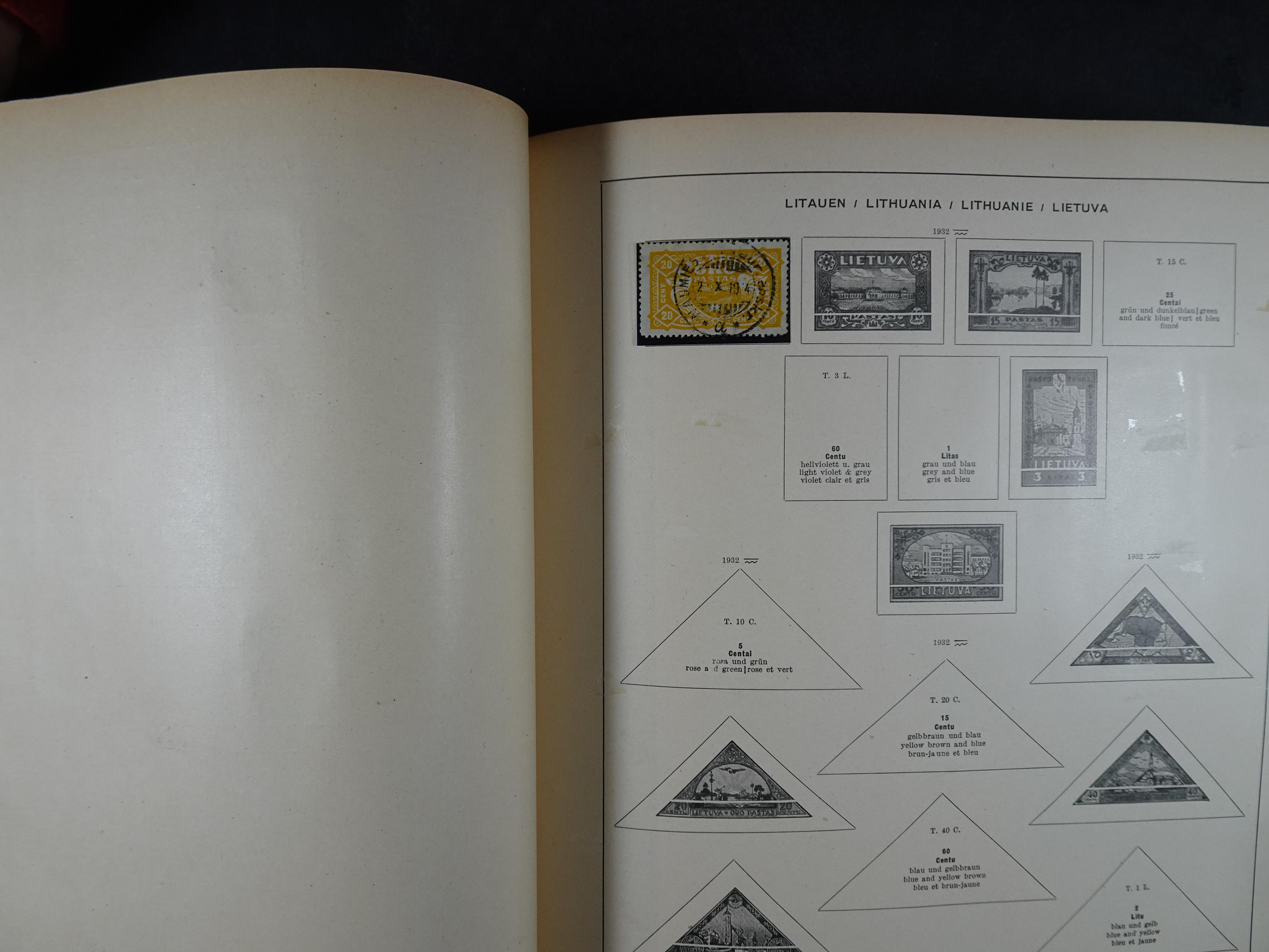 Mooie klassieke verzameling zeer goed gevulde Schaubek album. 116