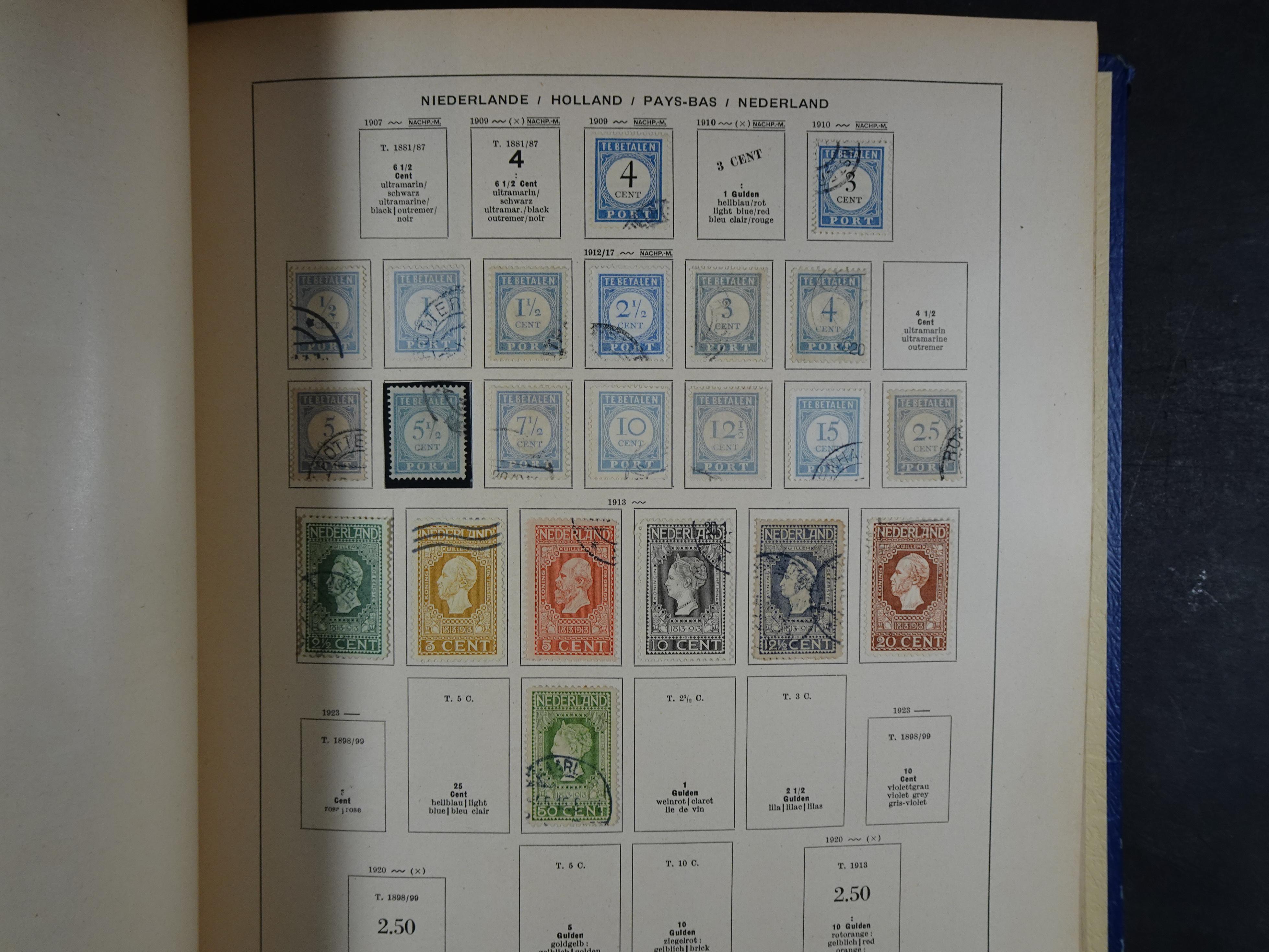 Mooie klassieke verzameling zeer goed gevulde Schaubek album. 132