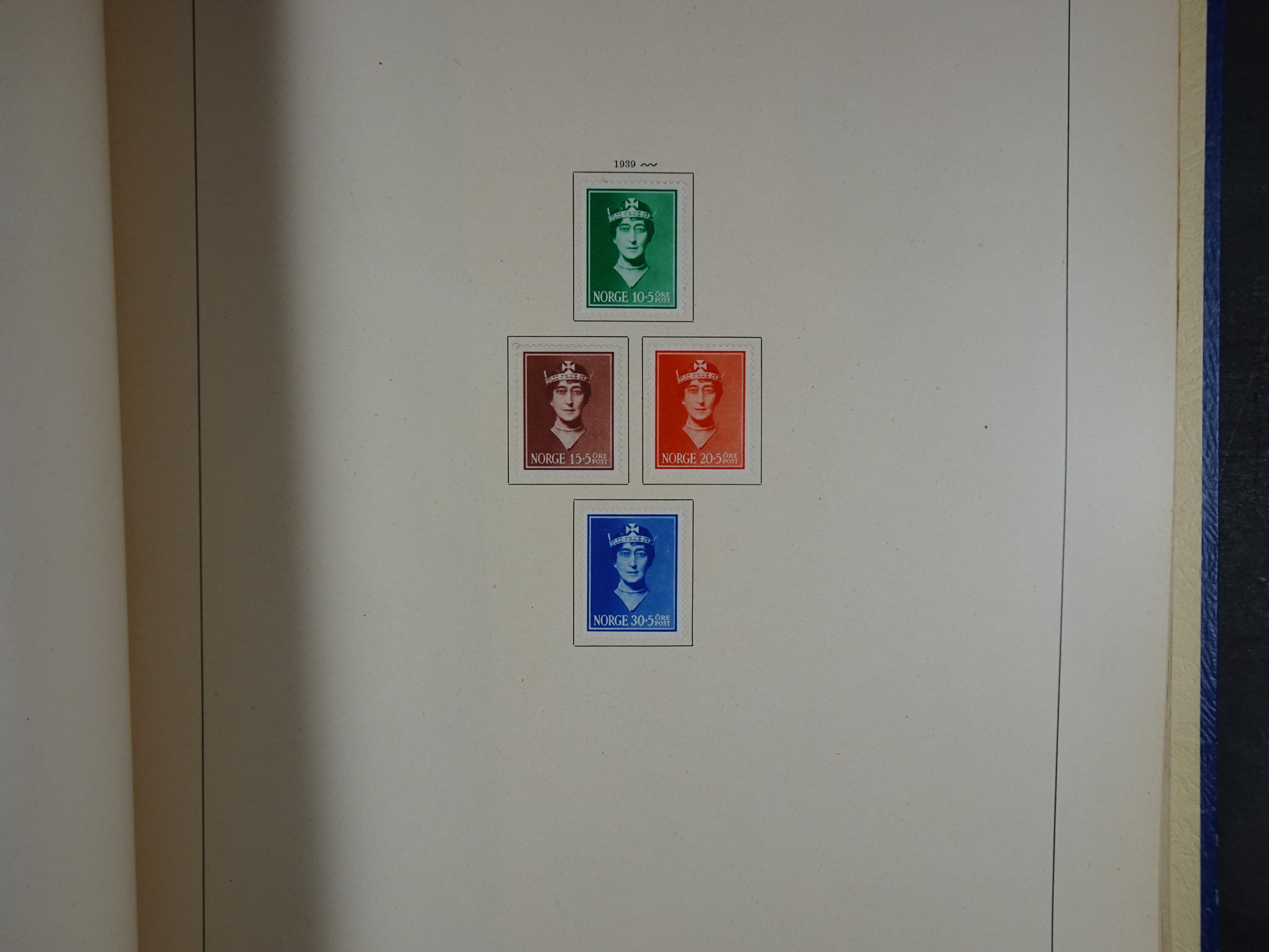 Mooie klassieke verzameling zeer goed gevulde Schaubek album. 149