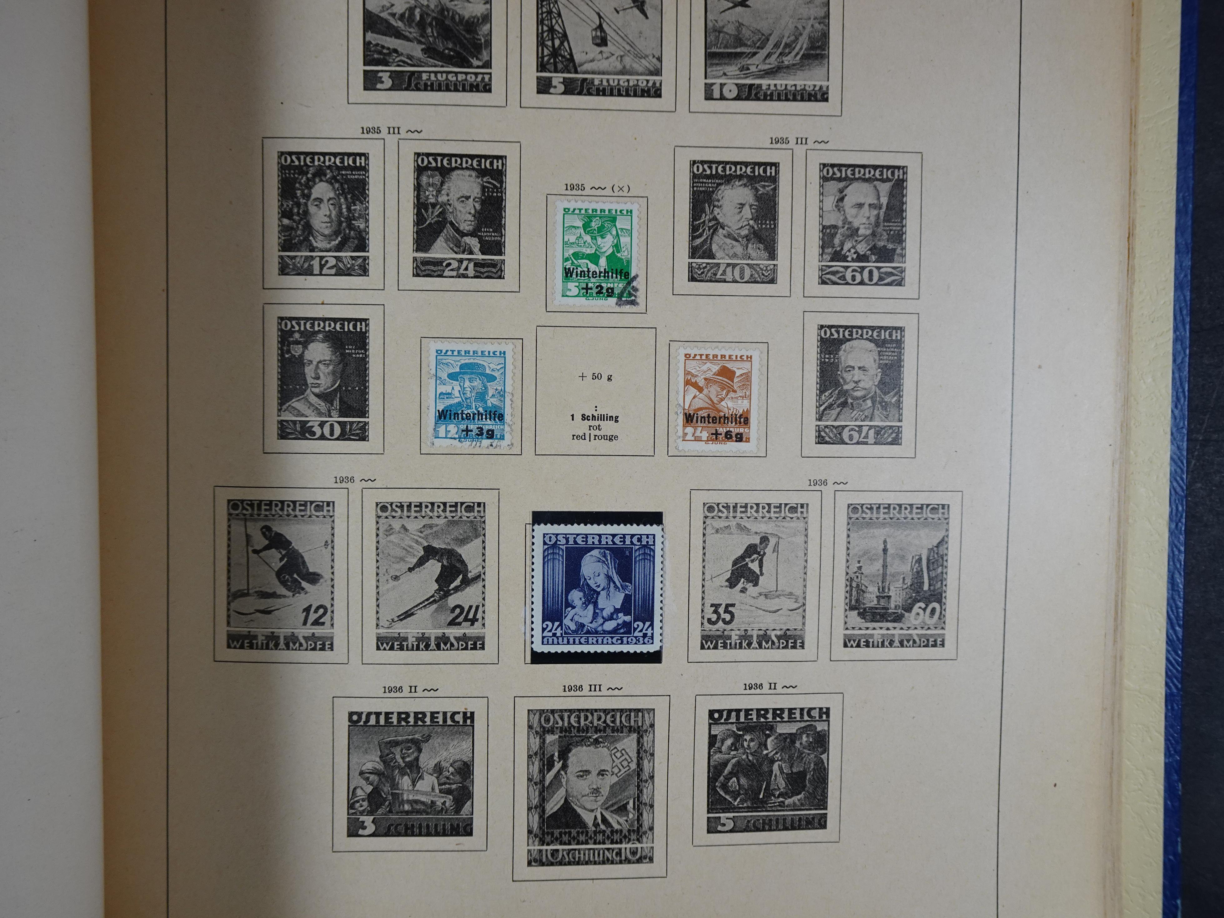 Mooie klassieke verzameling zeer goed gevulde Schaubek album. 169