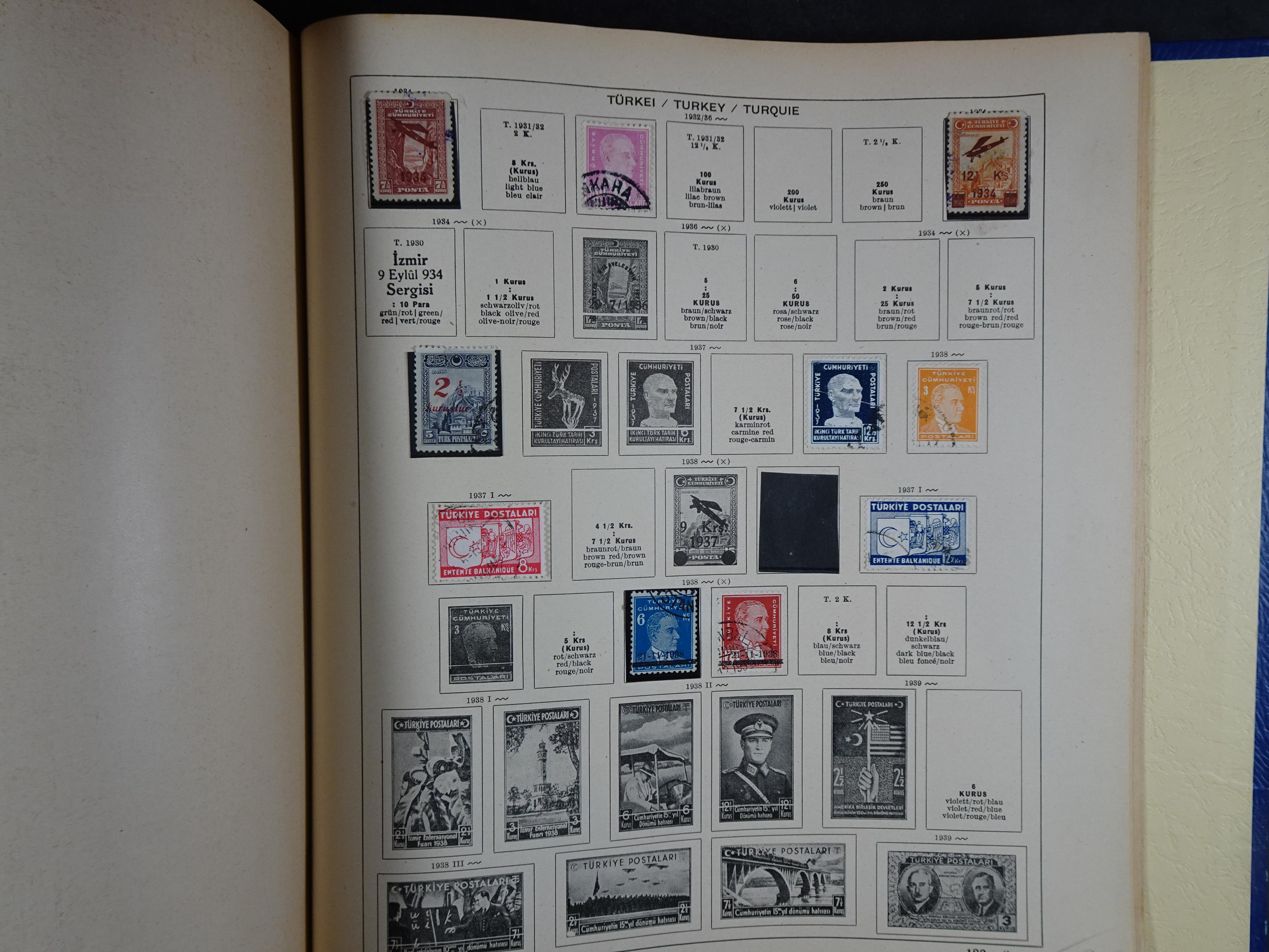 Mooie klassieke verzameling zeer goed gevulde Schaubek album. 286