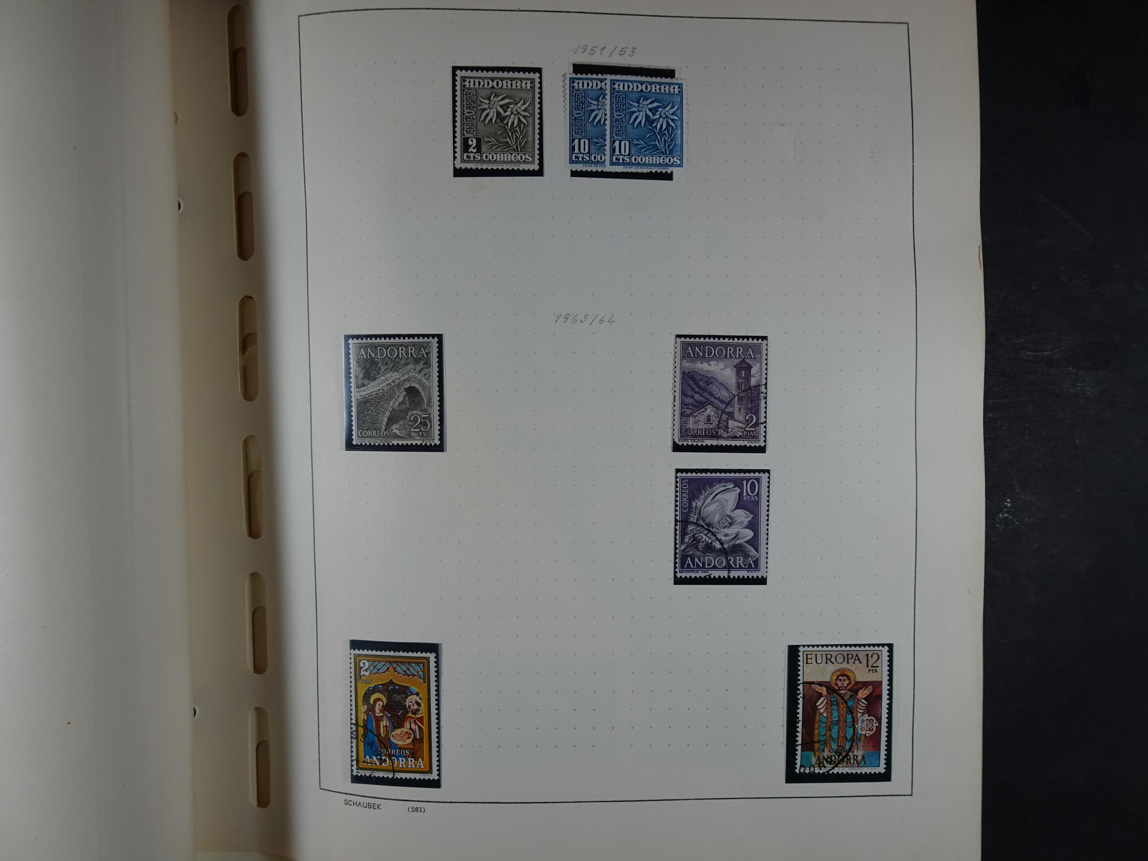 Oude KABE album met Europa letters A - D. 
Mooie verzameling veel beter materiaal.