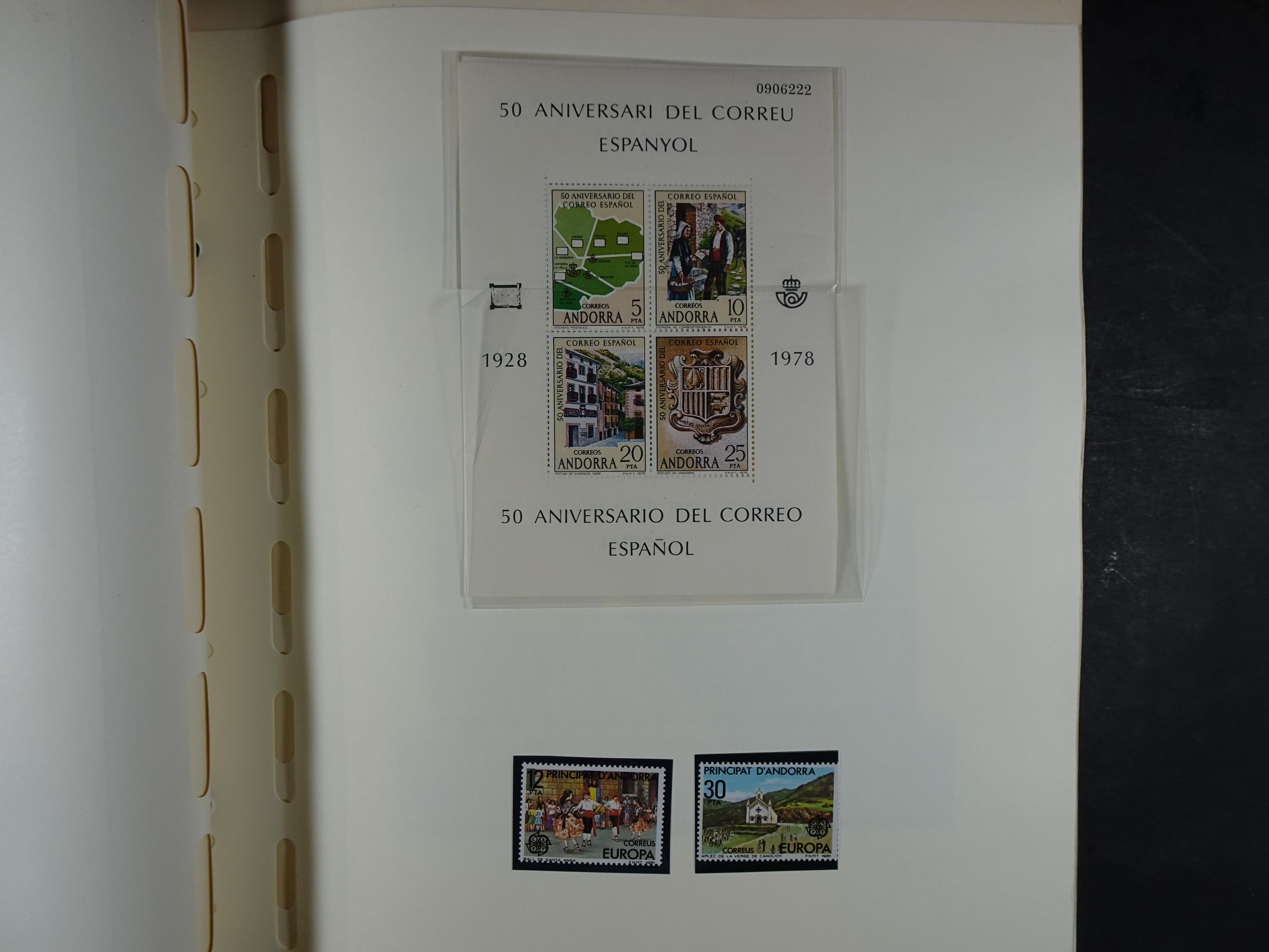 Oude KABE album met Europa letters A - D. 
Mooie verzameling veel beter materiaal. 2