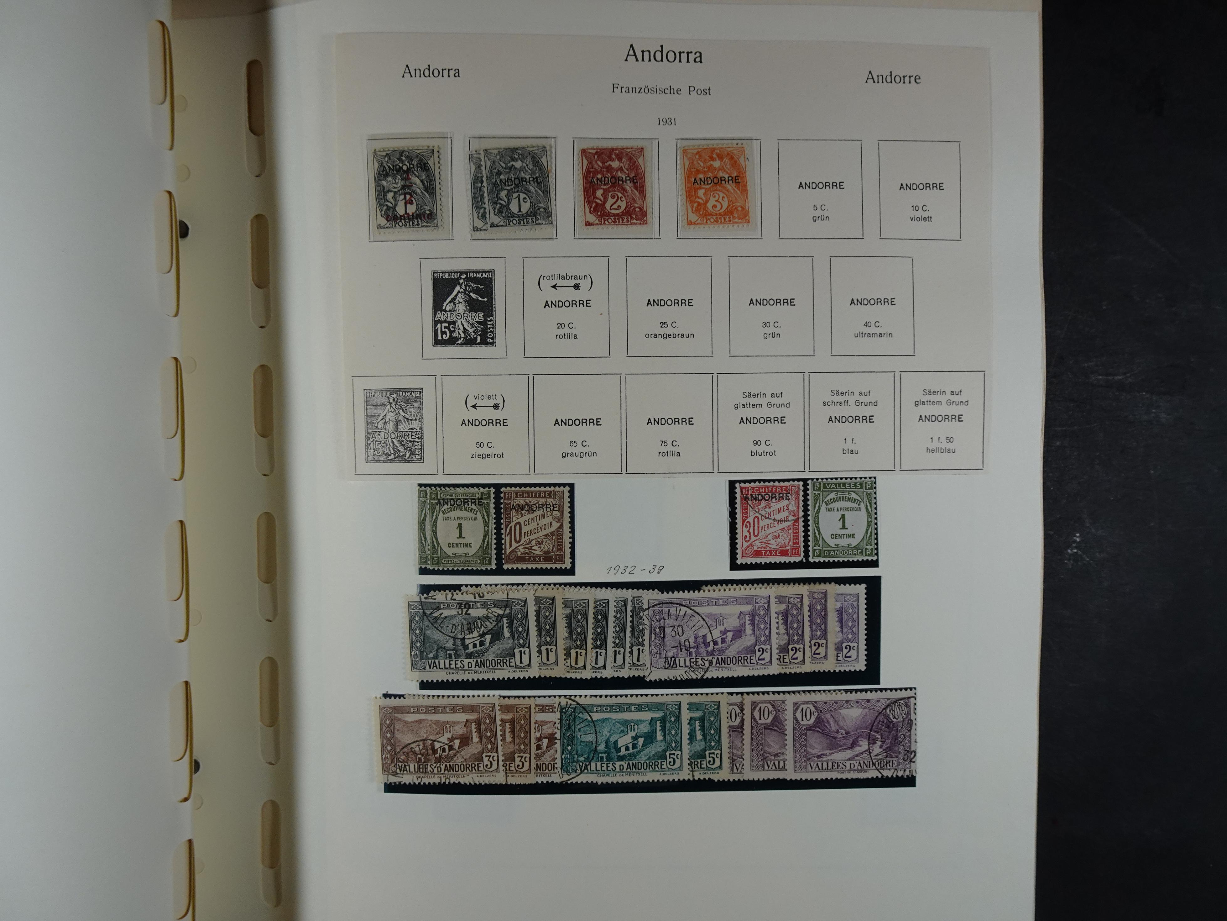 Oude KABE album met Europa letters A - D. 
Mooie verzameling veel beter materiaal. 3