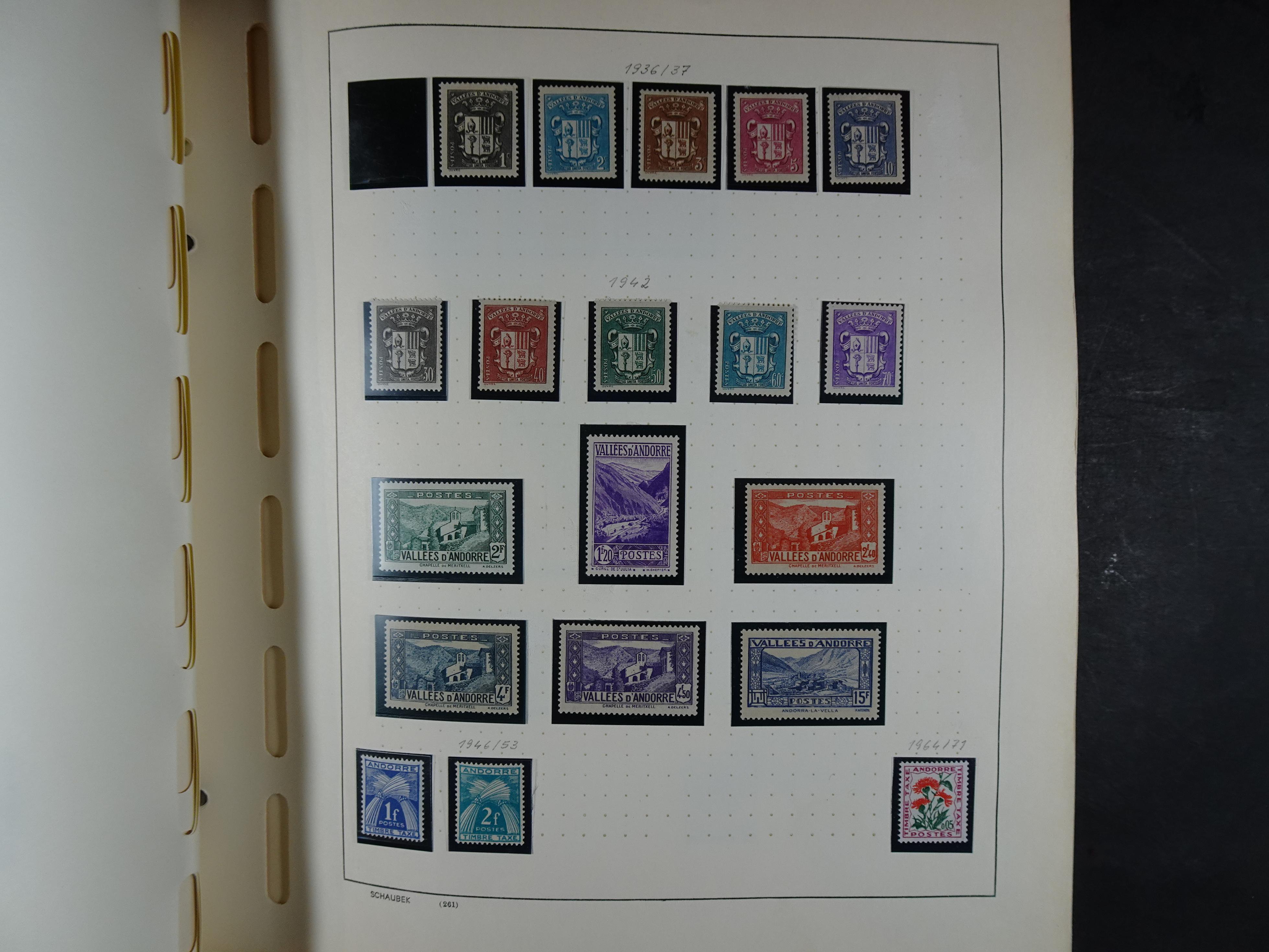 Oude KABE album met Europa letters A - D. 
Mooie verzameling veel beter materiaal. 4