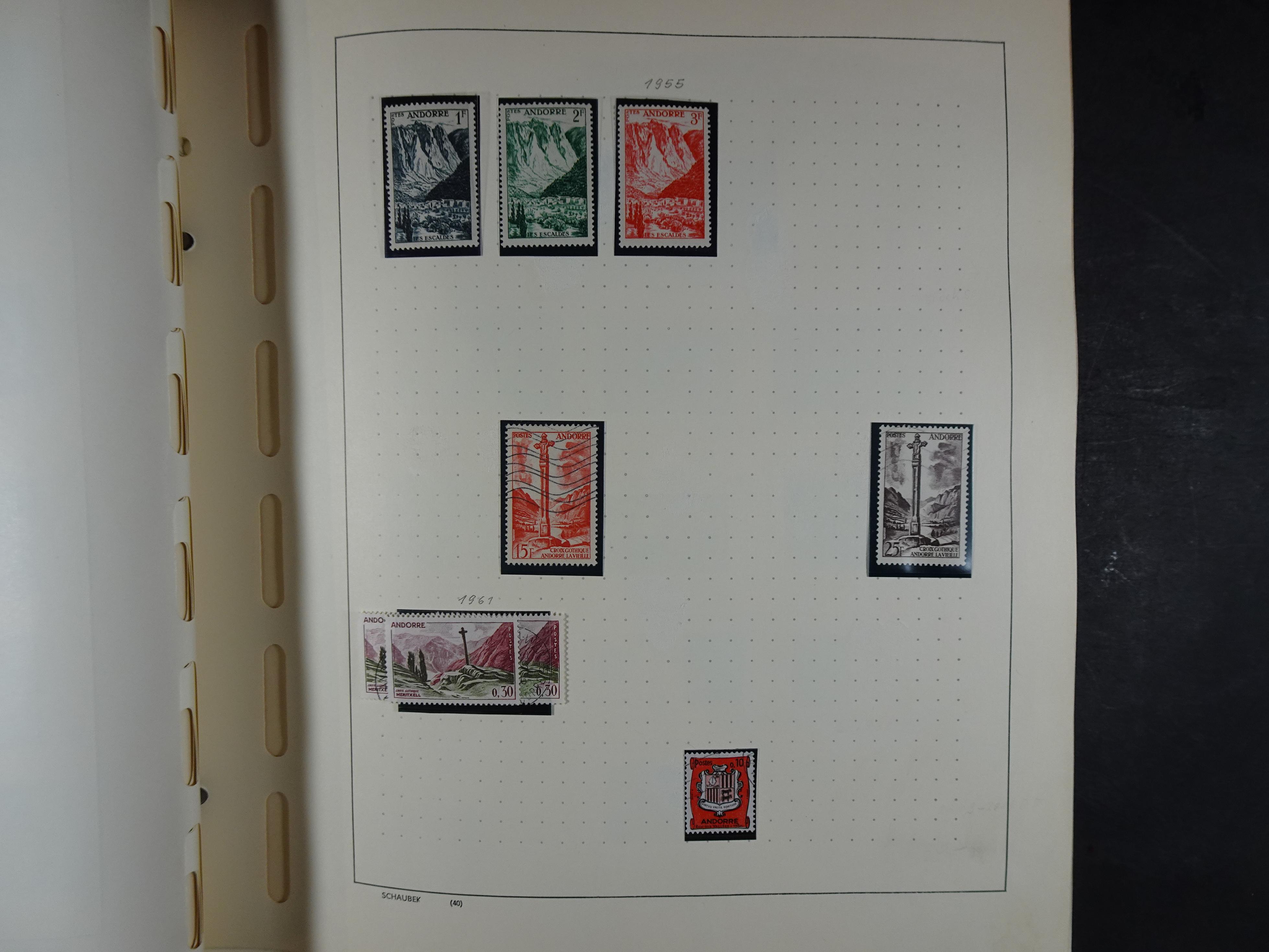 Oude KABE album met Europa letters A - D. 
Mooie verzameling veel beter materiaal. 5