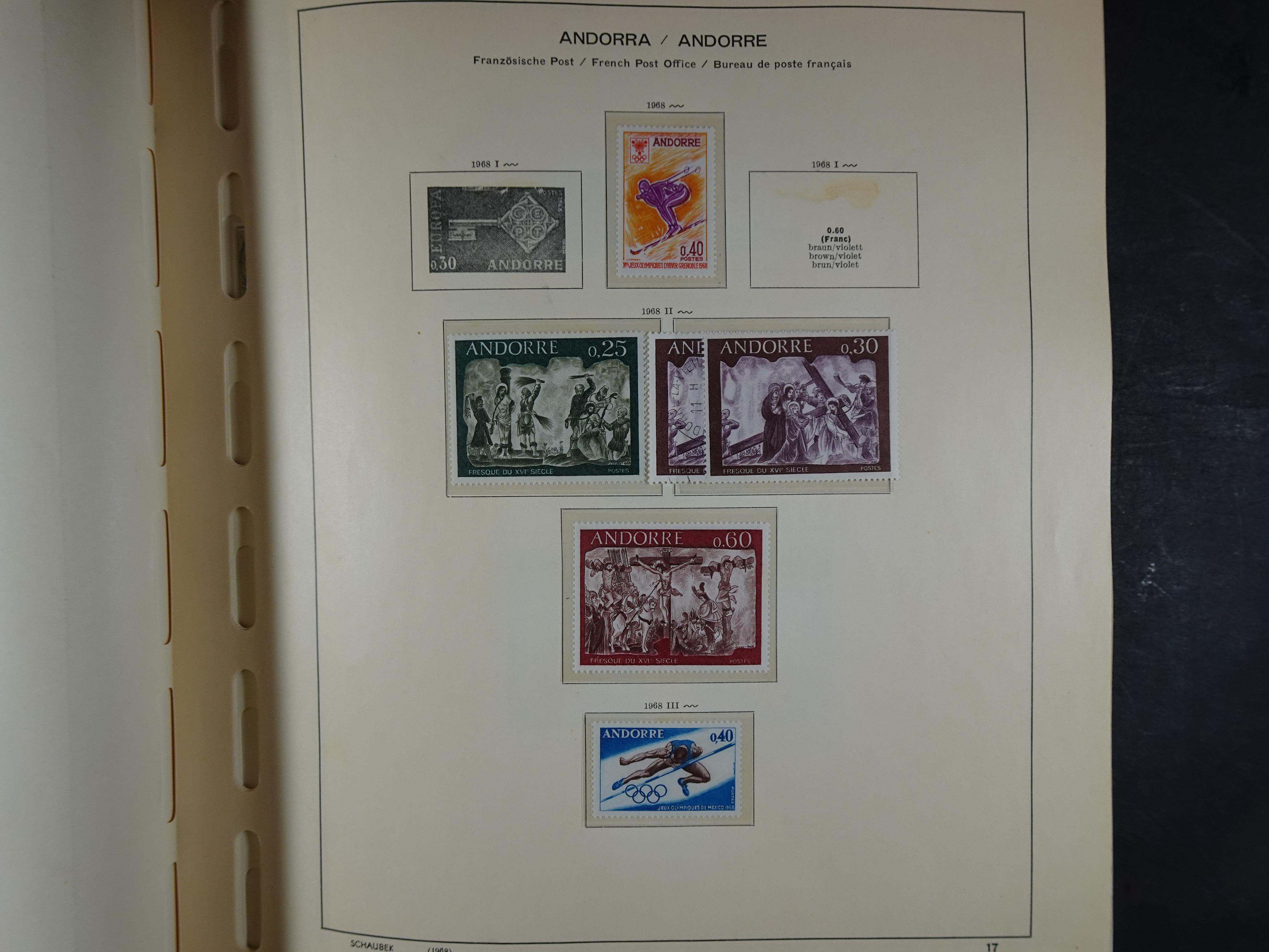 Oude KABE album met Europa letters A - D. 
Mooie verzameling veel beter materiaal. 9