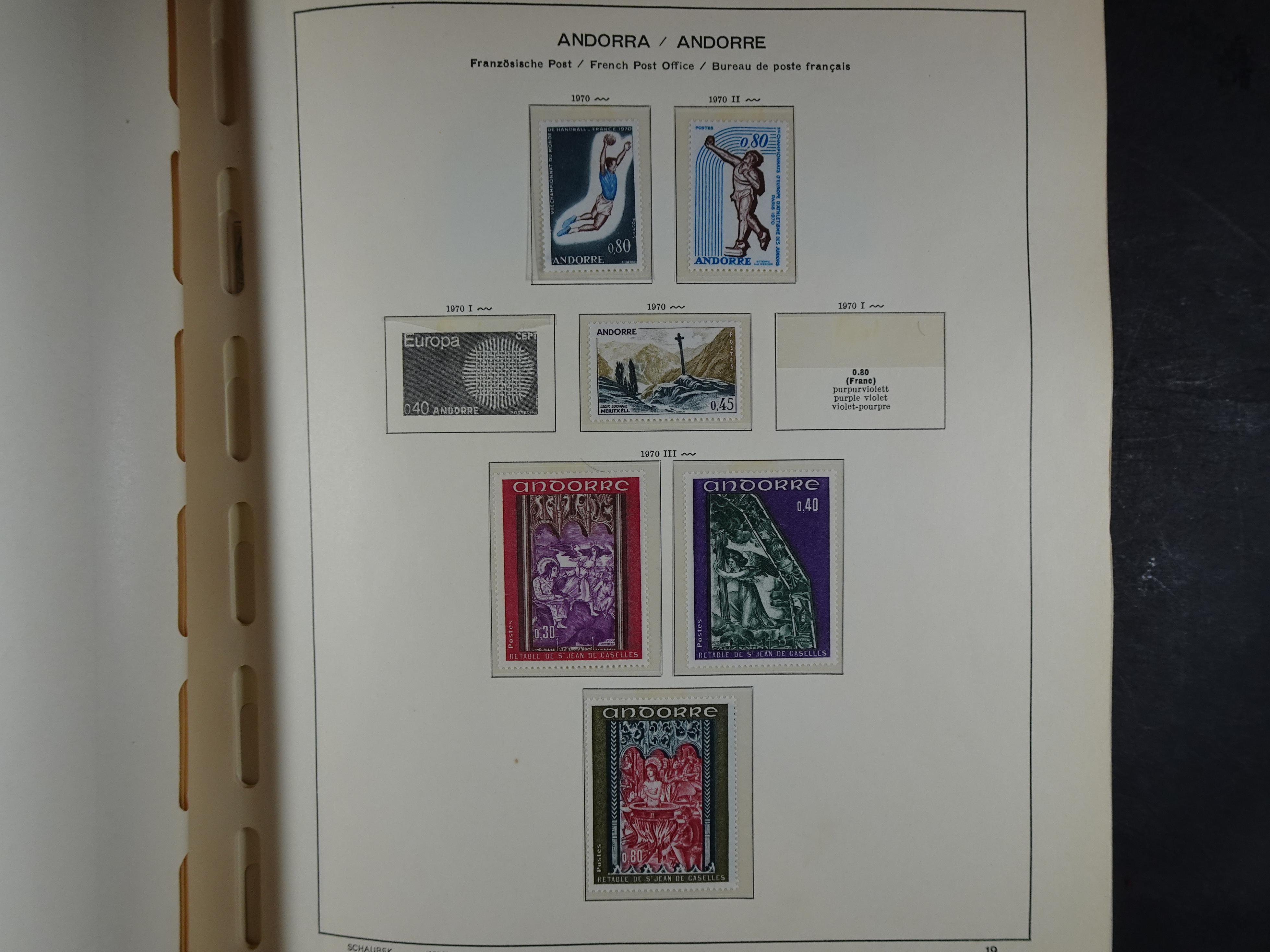 Oude KABE album met Europa letters A - D. 
Mooie verzameling veel beter materiaal. 11