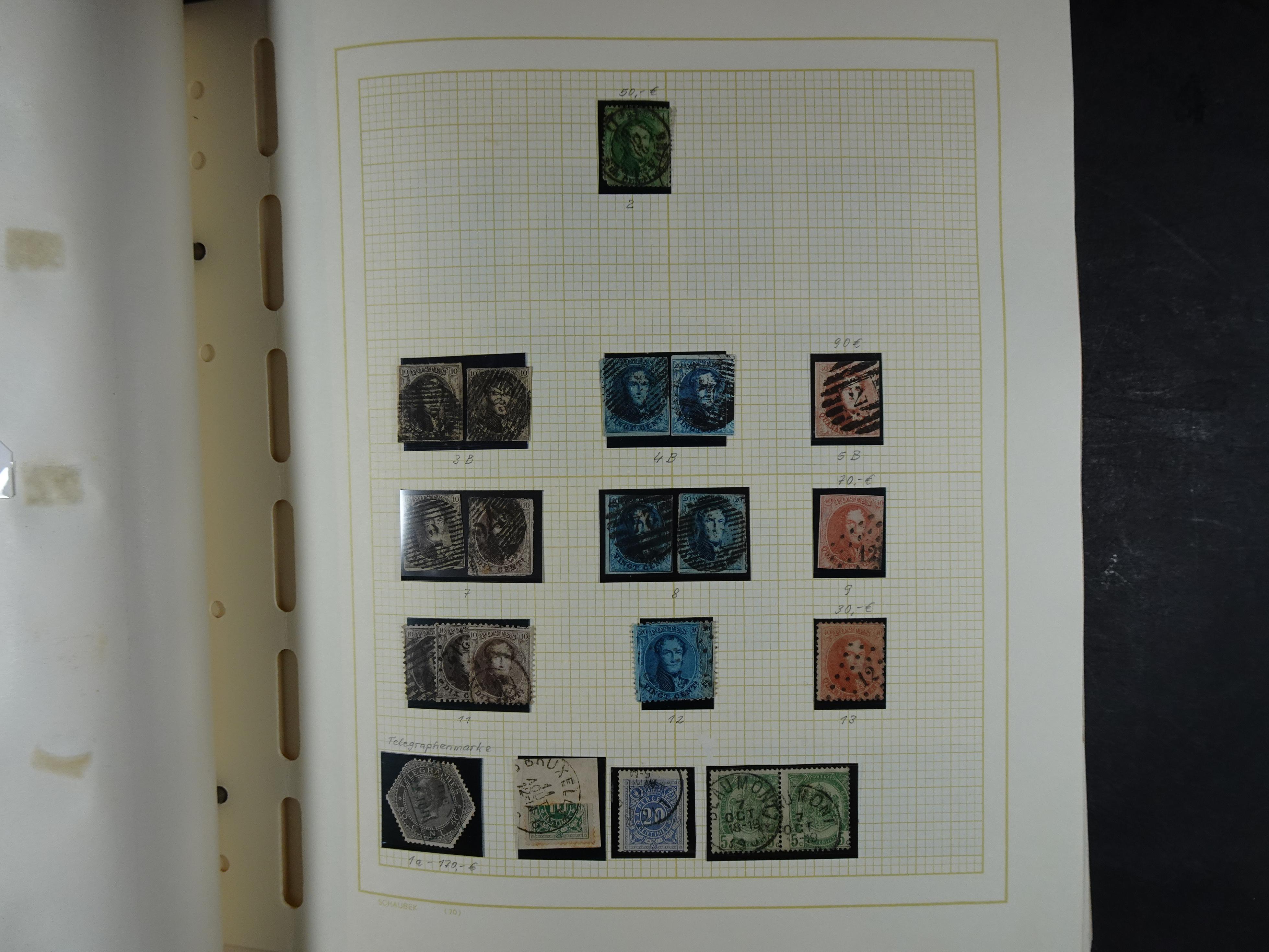 Oude KABE album met Europa letters A - D. 
Mooie verzameling veel beter materiaal. 17