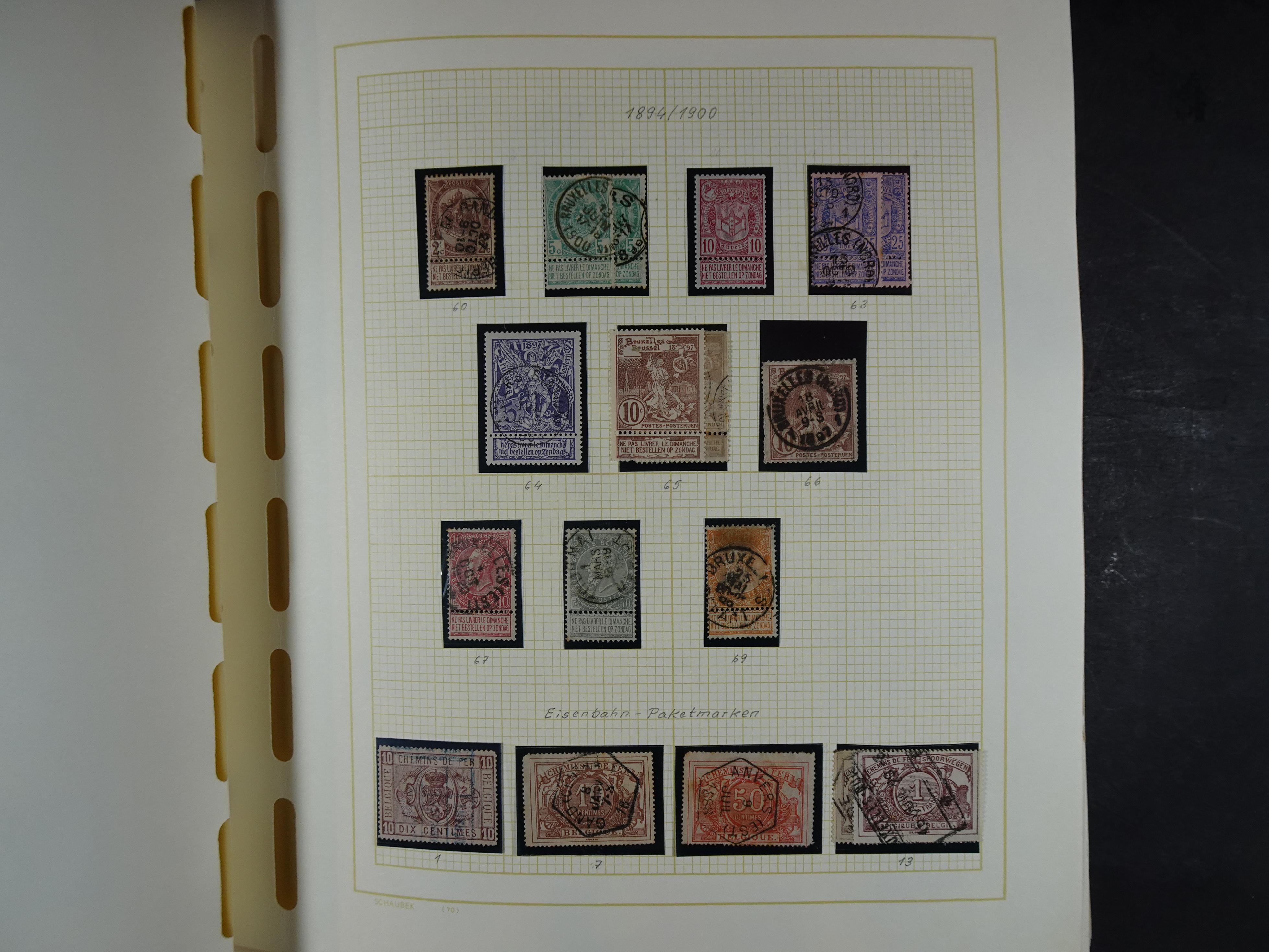 Oude KABE album met Europa letters A - D. 
Mooie verzameling veel beter materiaal. 18