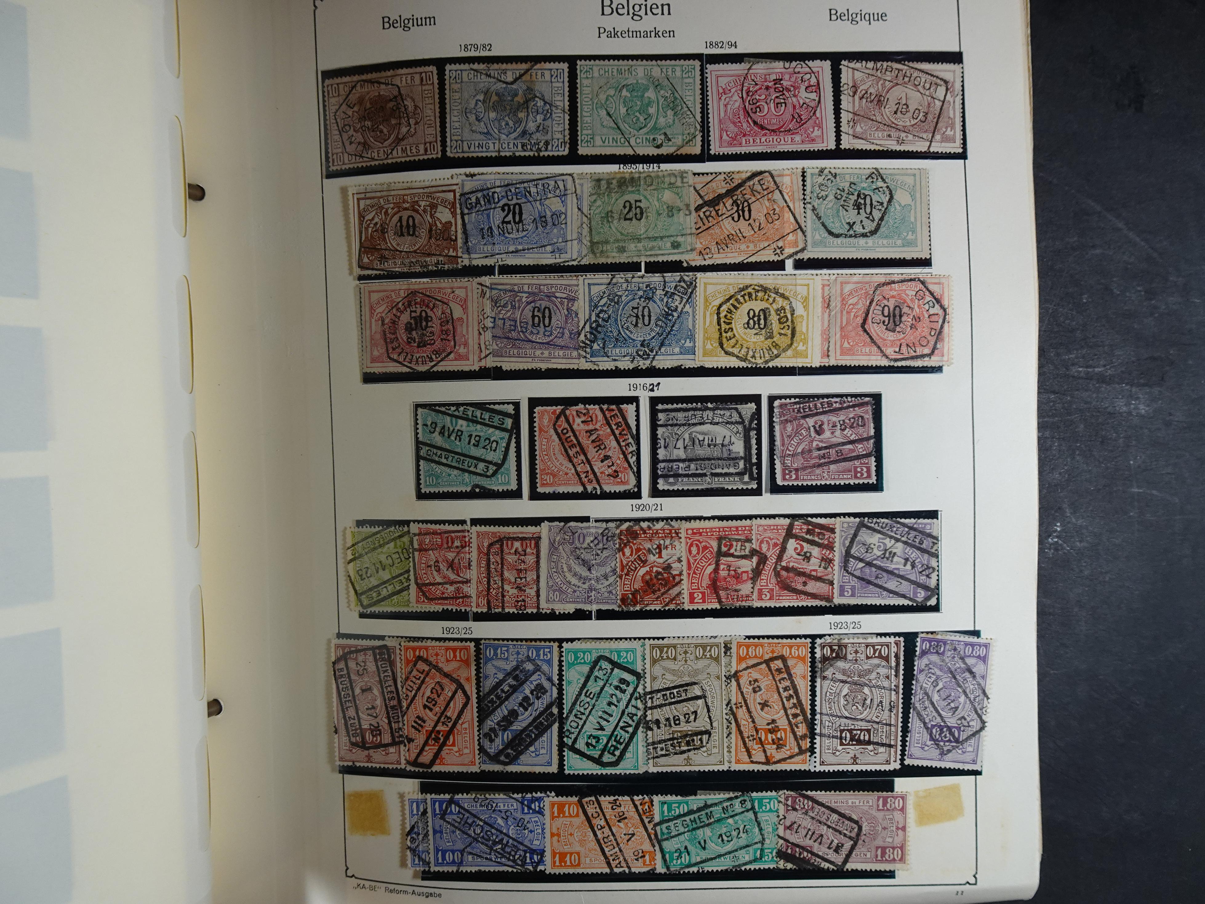 Oude KABE album met Europa letters A - D. 
Mooie verzameling veel beter materiaal. 22