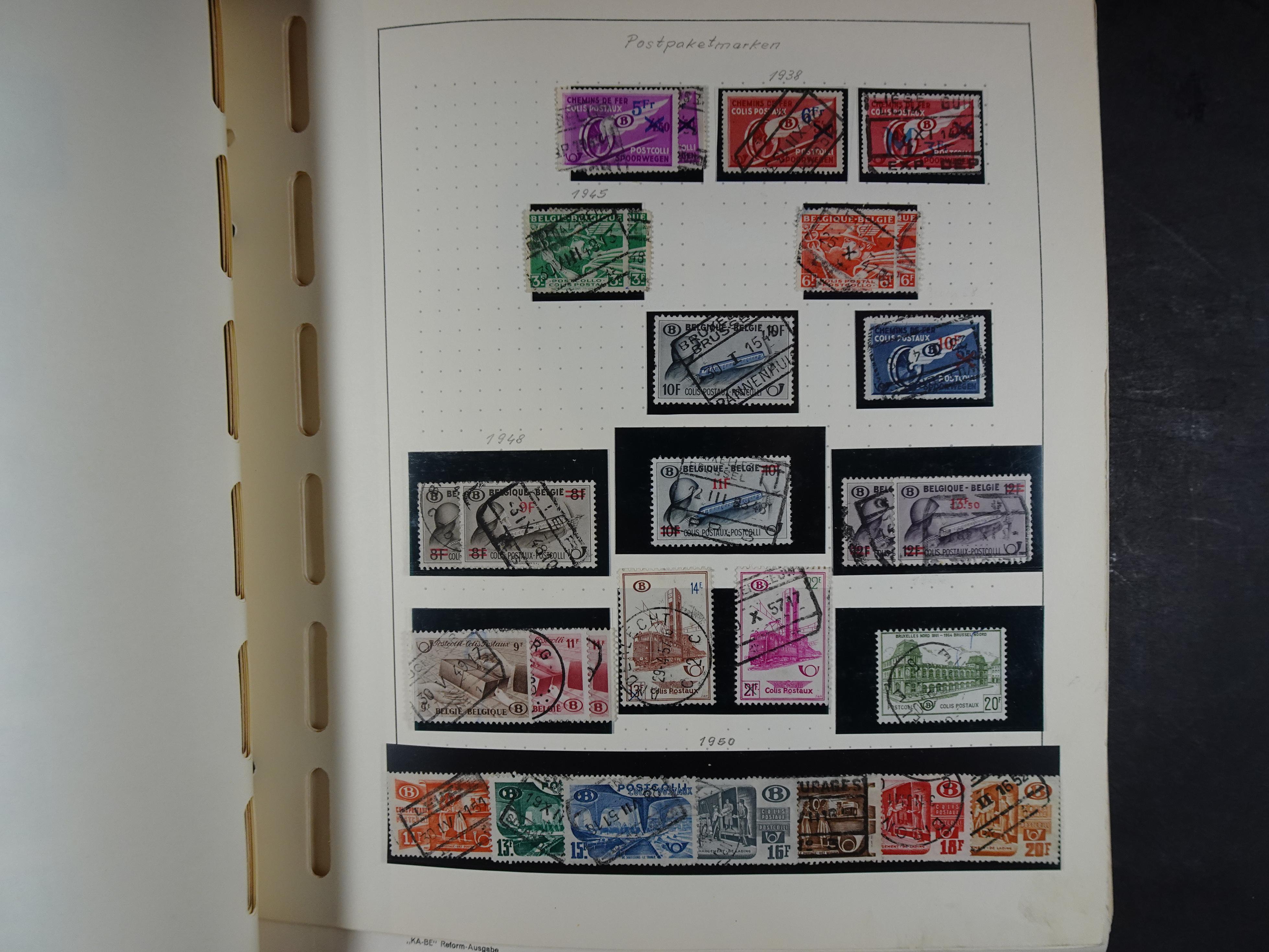 Oude KABE album met Europa letters A - D. 
Mooie verzameling veel beter materiaal. 29
