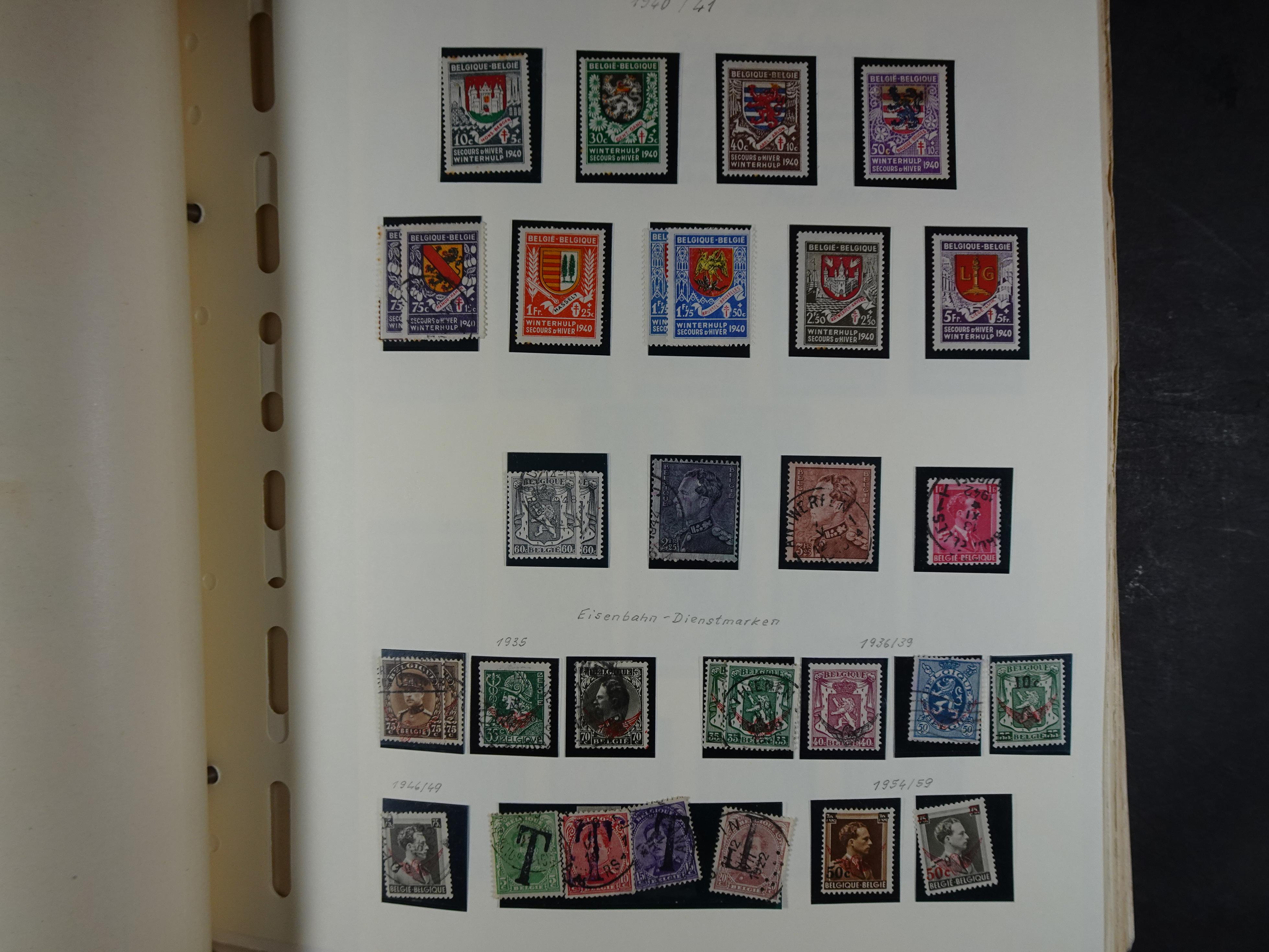 Oude KABE album met Europa letters A - D. 
Mooie verzameling veel beter materiaal. 47