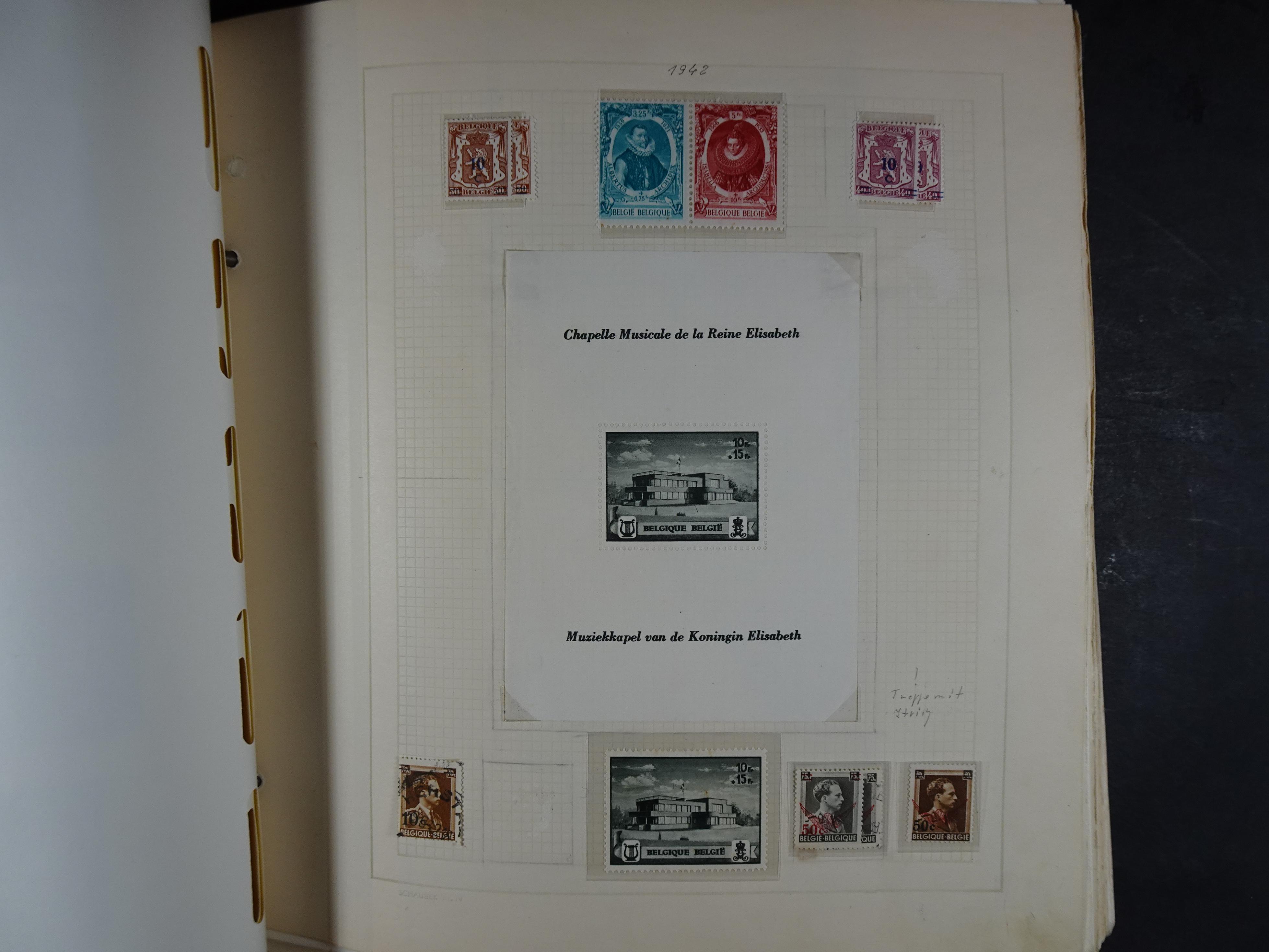 Oude KABE album met Europa letters A - D. 
Mooie verzameling veel beter materiaal. 49