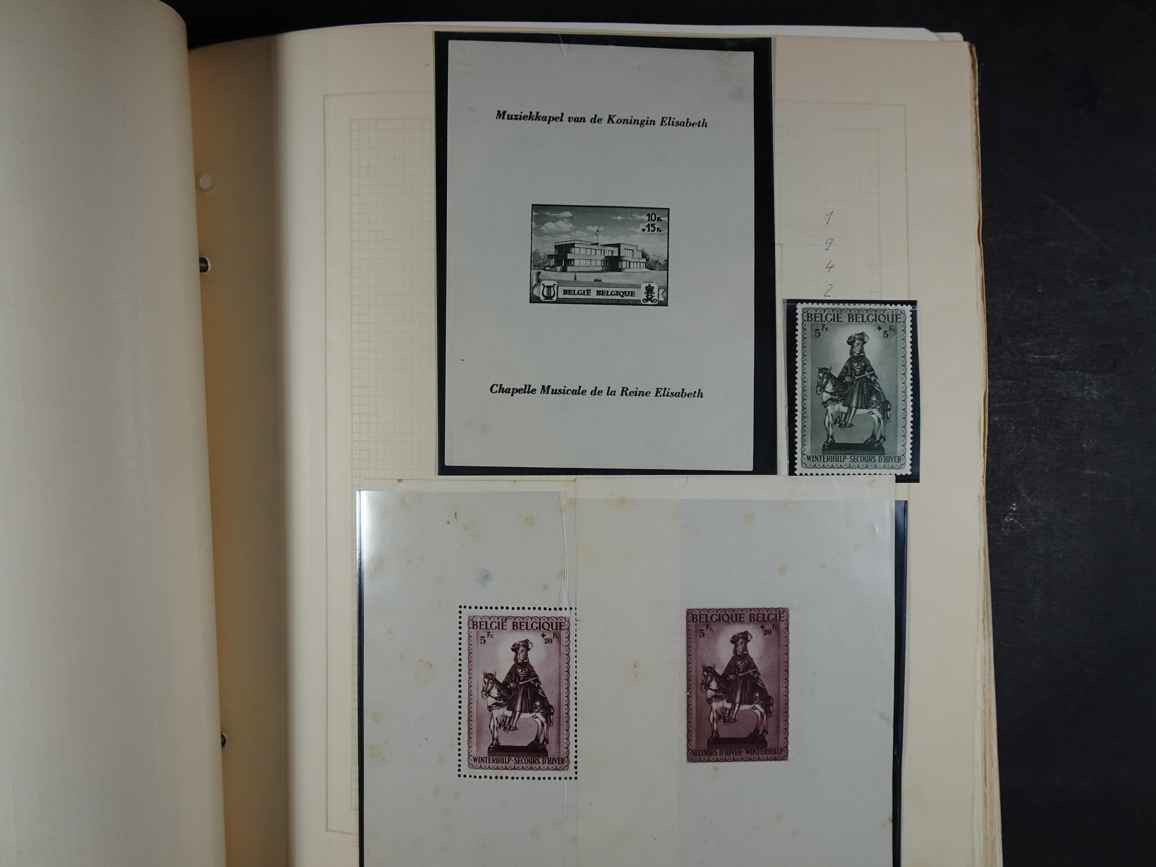 Oude KABE album met Europa letters A - D. 
Mooie verzameling veel beter materiaal. 50