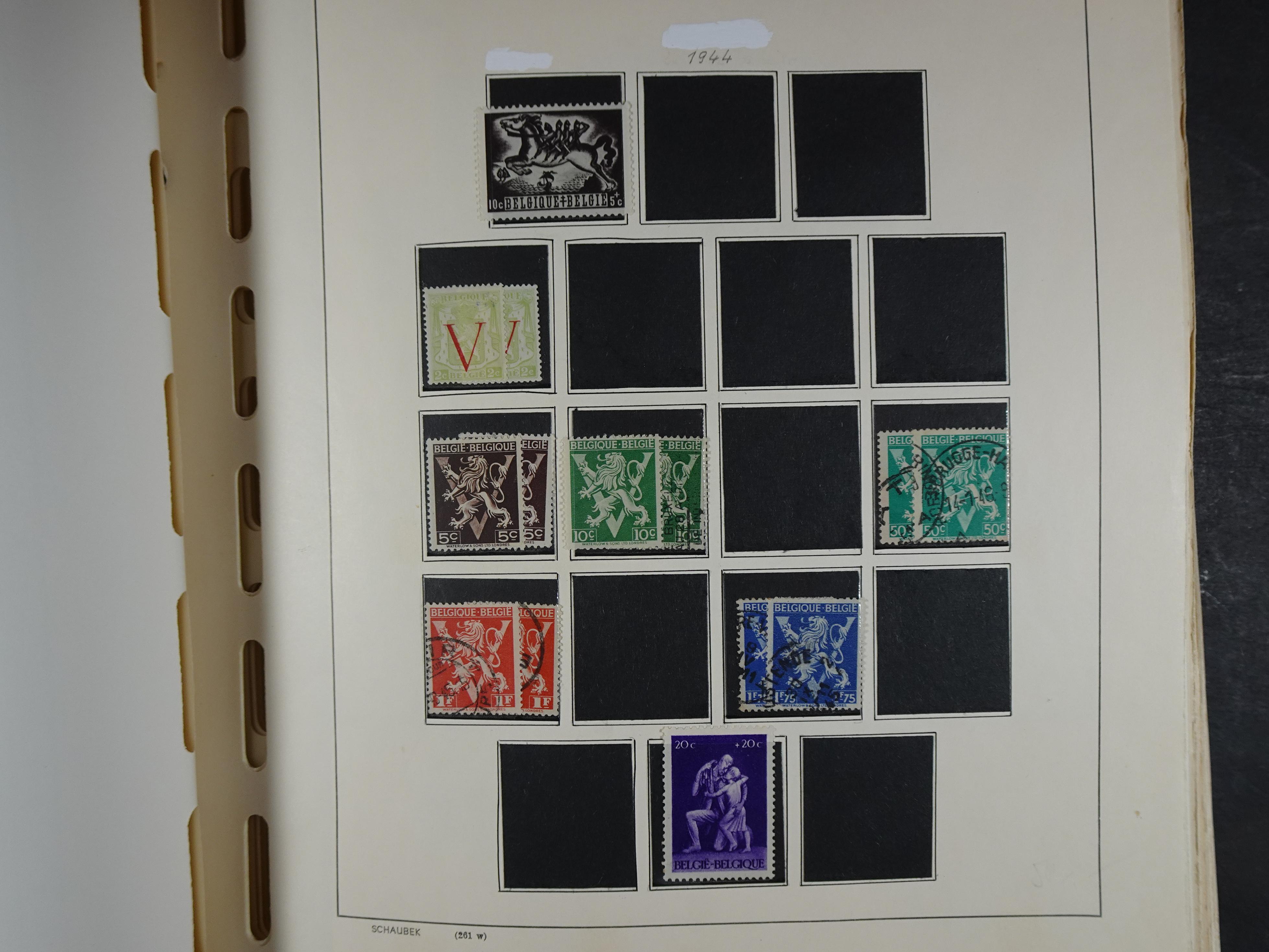 Oude KABE album met Europa letters A - D. 
Mooie verzameling veel beter materiaal. 52