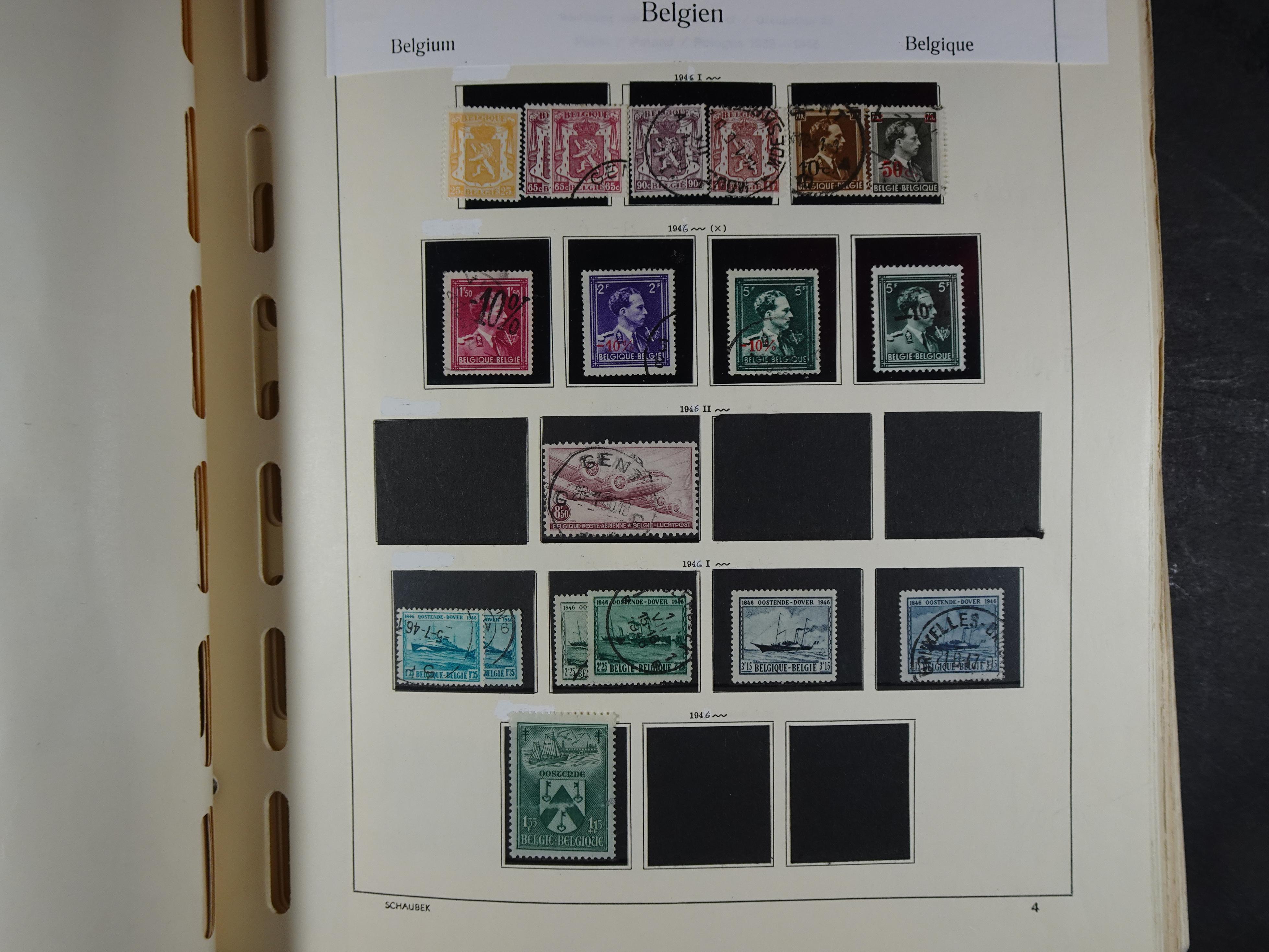 Oude KABE album met Europa letters A - D. 
Mooie verzameling veel beter materiaal. 54