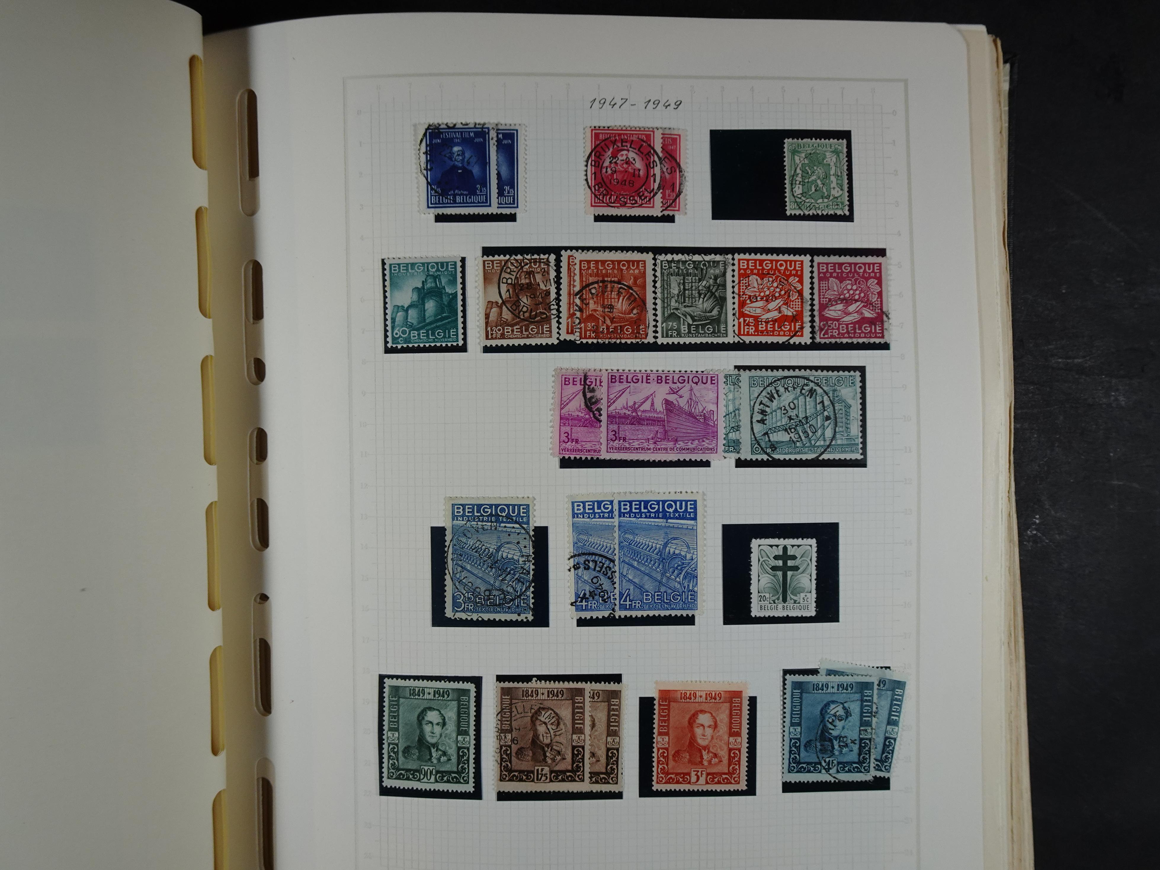 Oude KABE album met Europa letters A - D. 
Mooie verzameling veel beter materiaal. 58