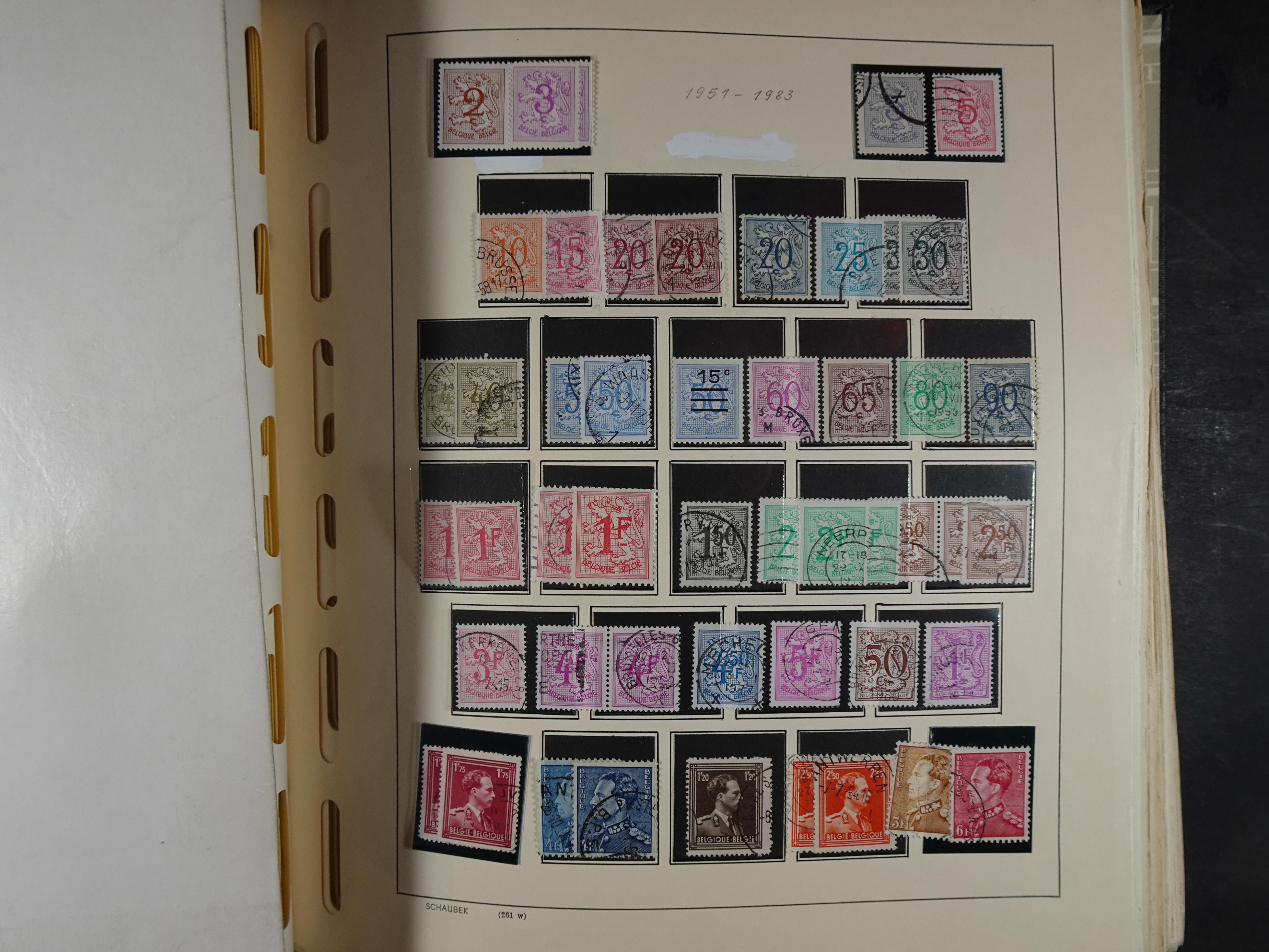 Oude KABE album met Europa letters A - D. 
Mooie verzameling veel beter materiaal. 60