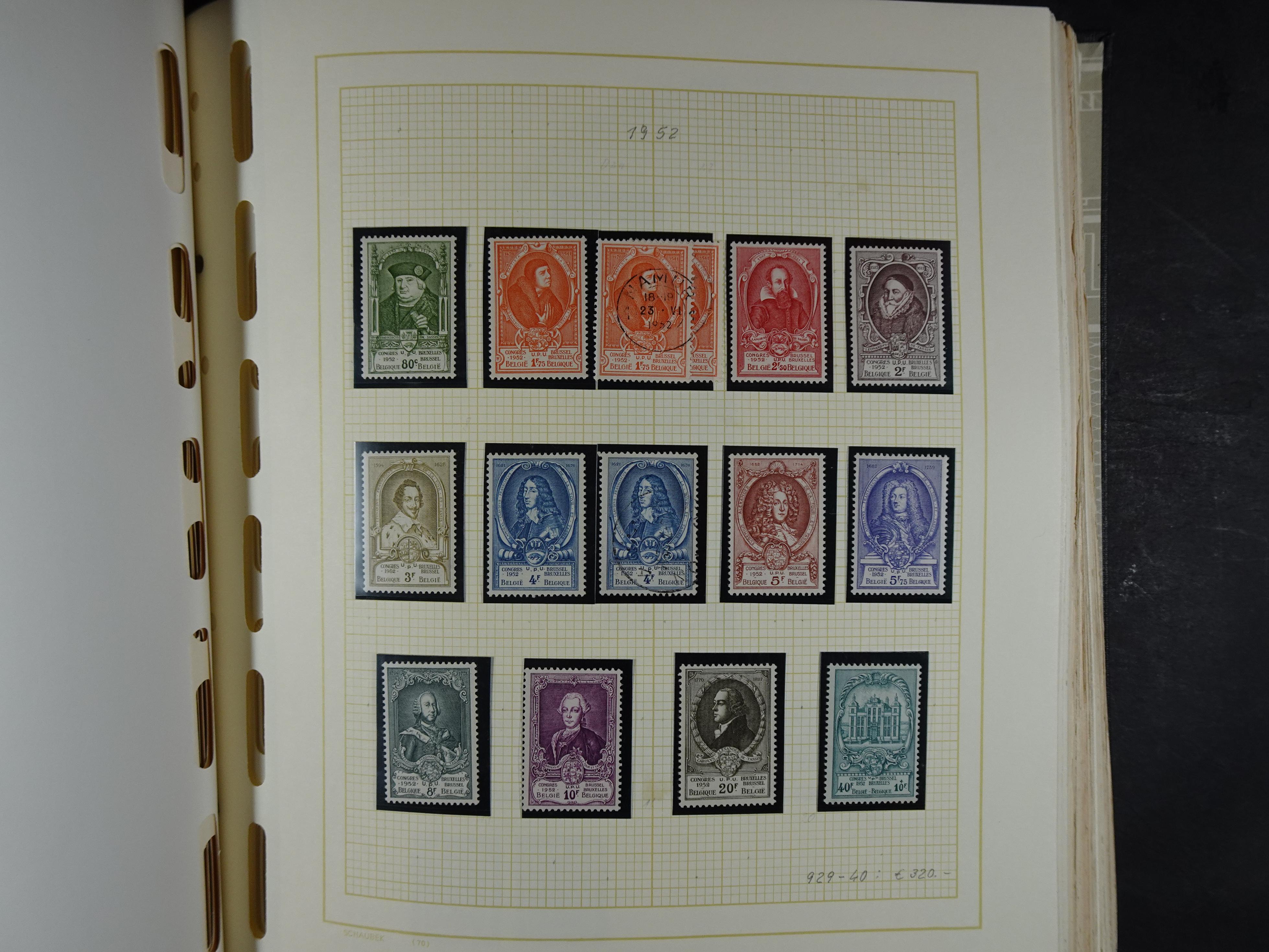 Oude KABE album met Europa letters A - D. 
Mooie verzameling veel beter materiaal. 62