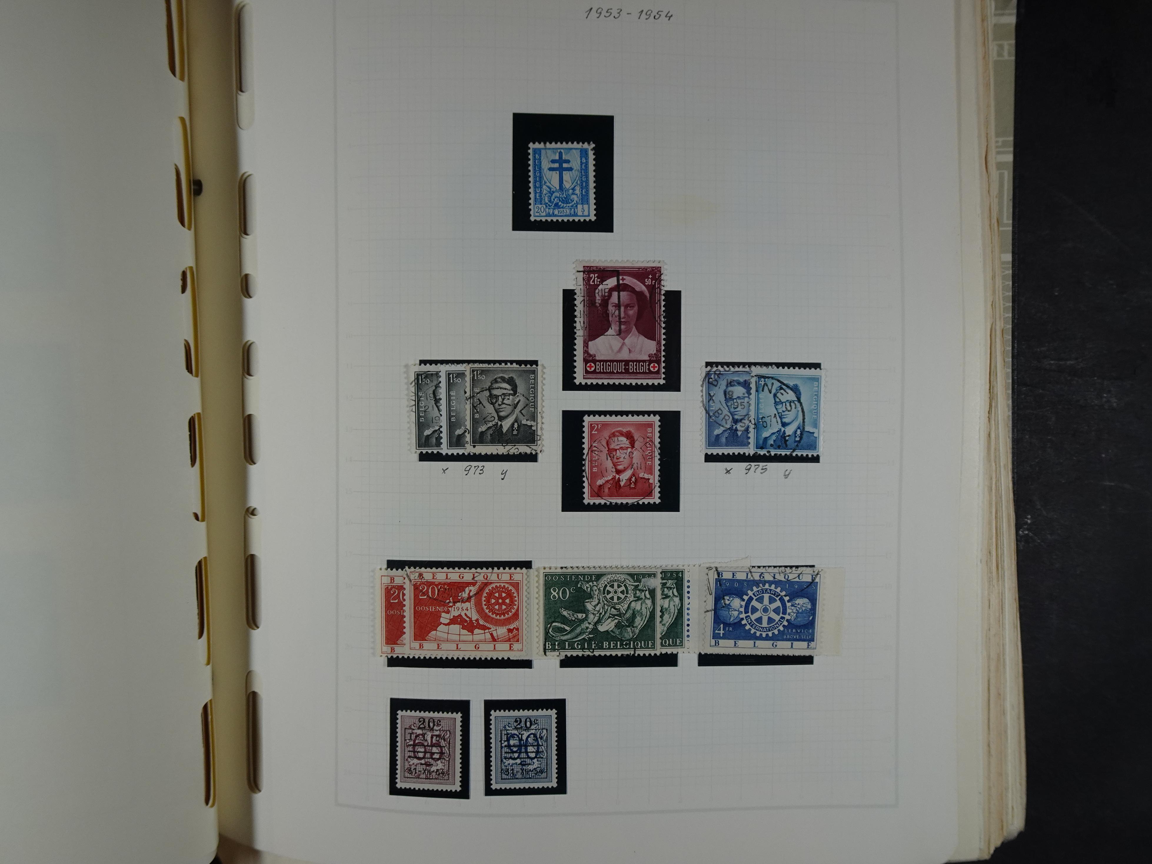 Oude KABE album met Europa letters A - D. 
Mooie verzameling veel beter materiaal. 63