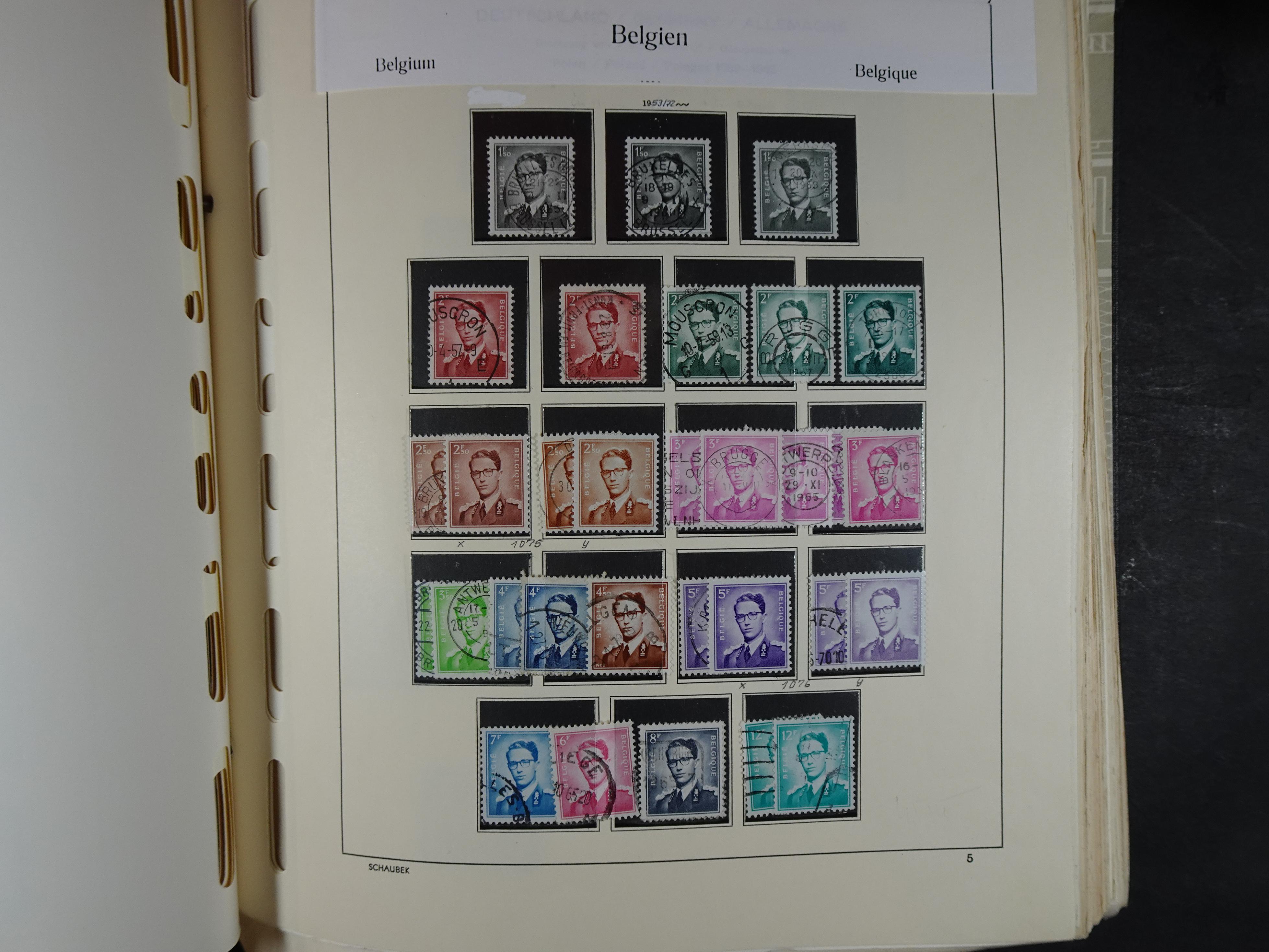 Oude KABE album met Europa letters A - D. 
Mooie verzameling veel beter materiaal. 64