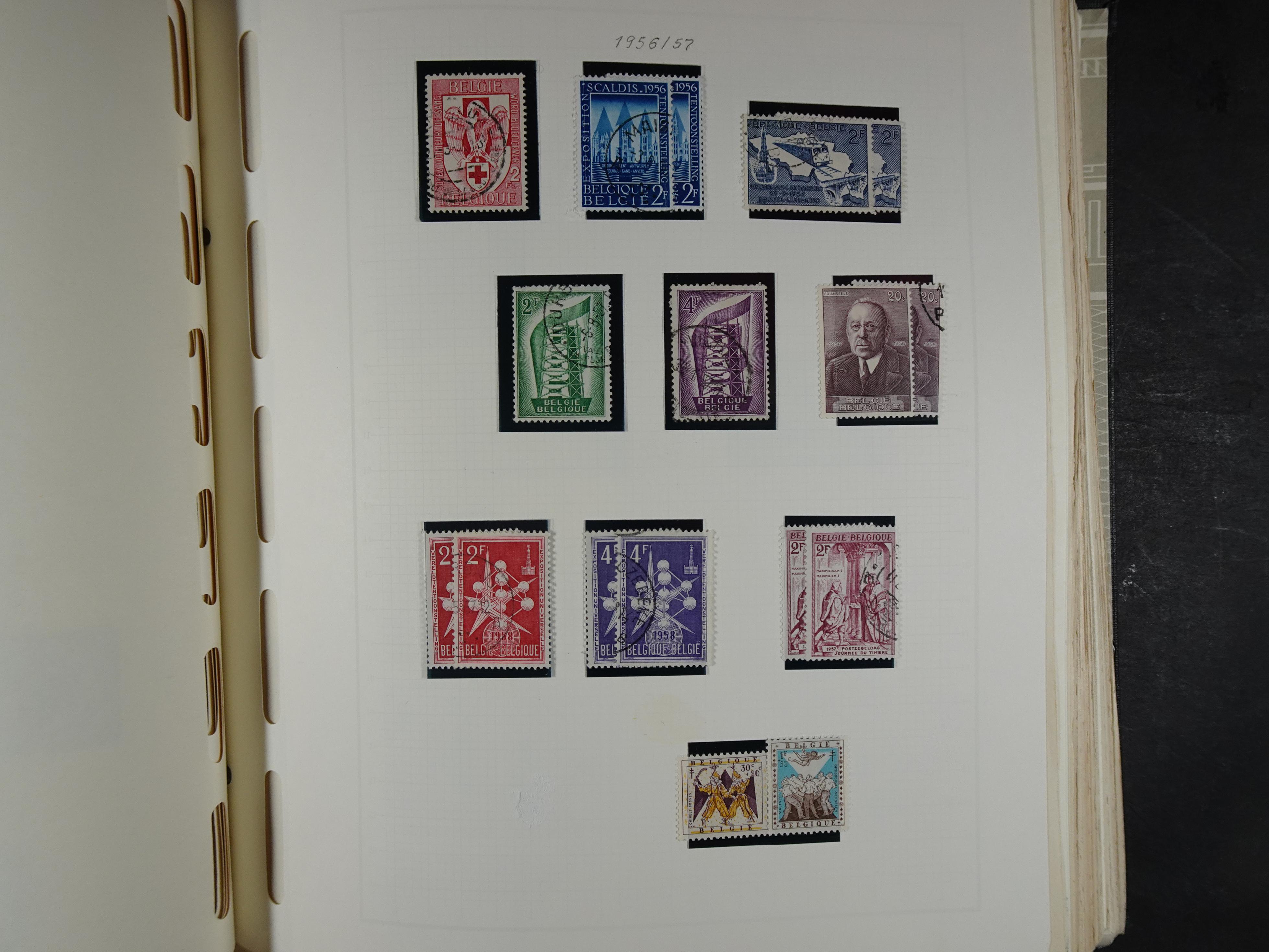 Oude KABE album met Europa letters A - D. 
Mooie verzameling veel beter materiaal. 66