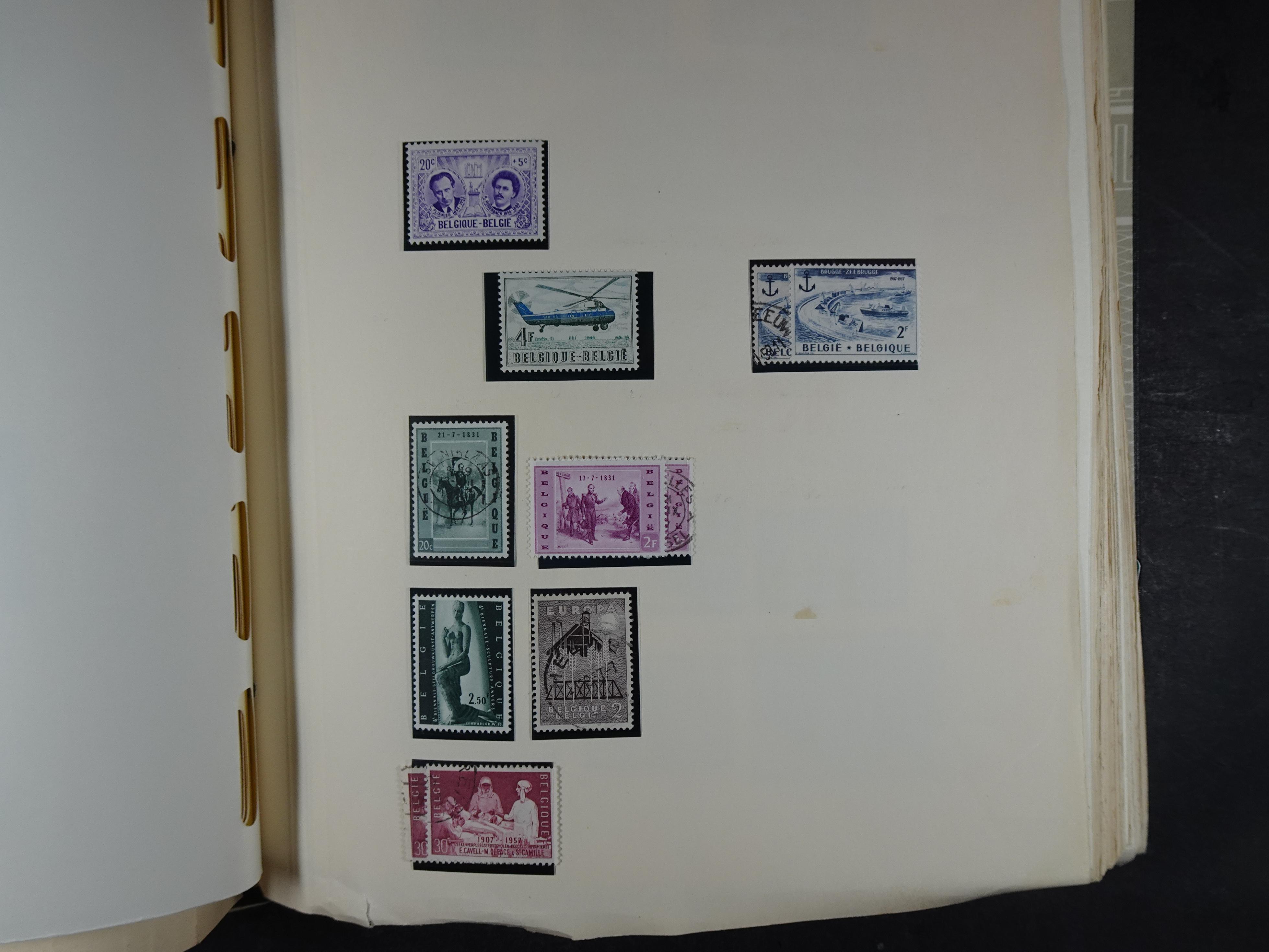 Oude KABE album met Europa letters A - D. 
Mooie verzameling veel beter materiaal. 67