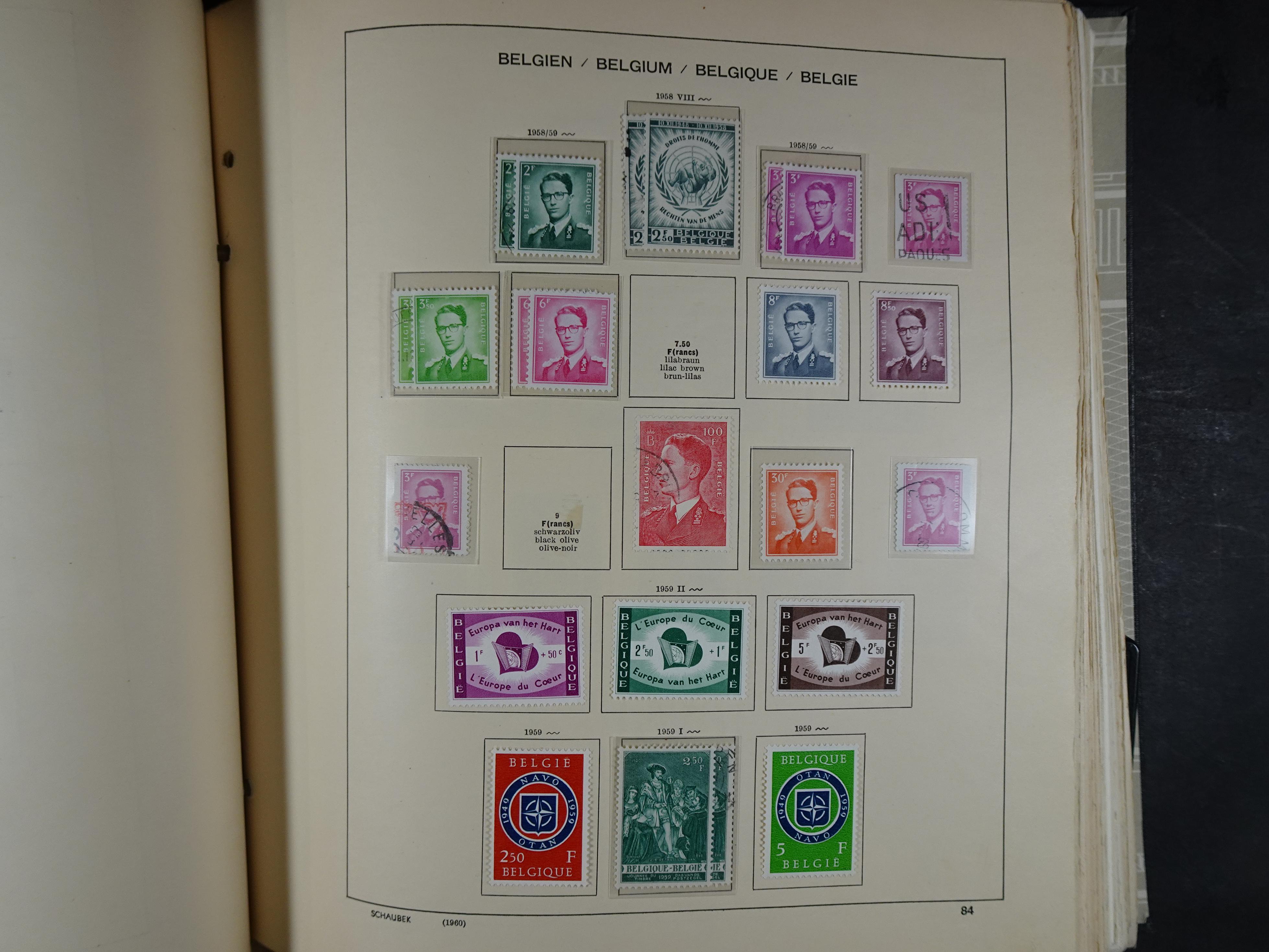 Oude KABE album met Europa letters A - D. 
Mooie verzameling veel beter materiaal. 71