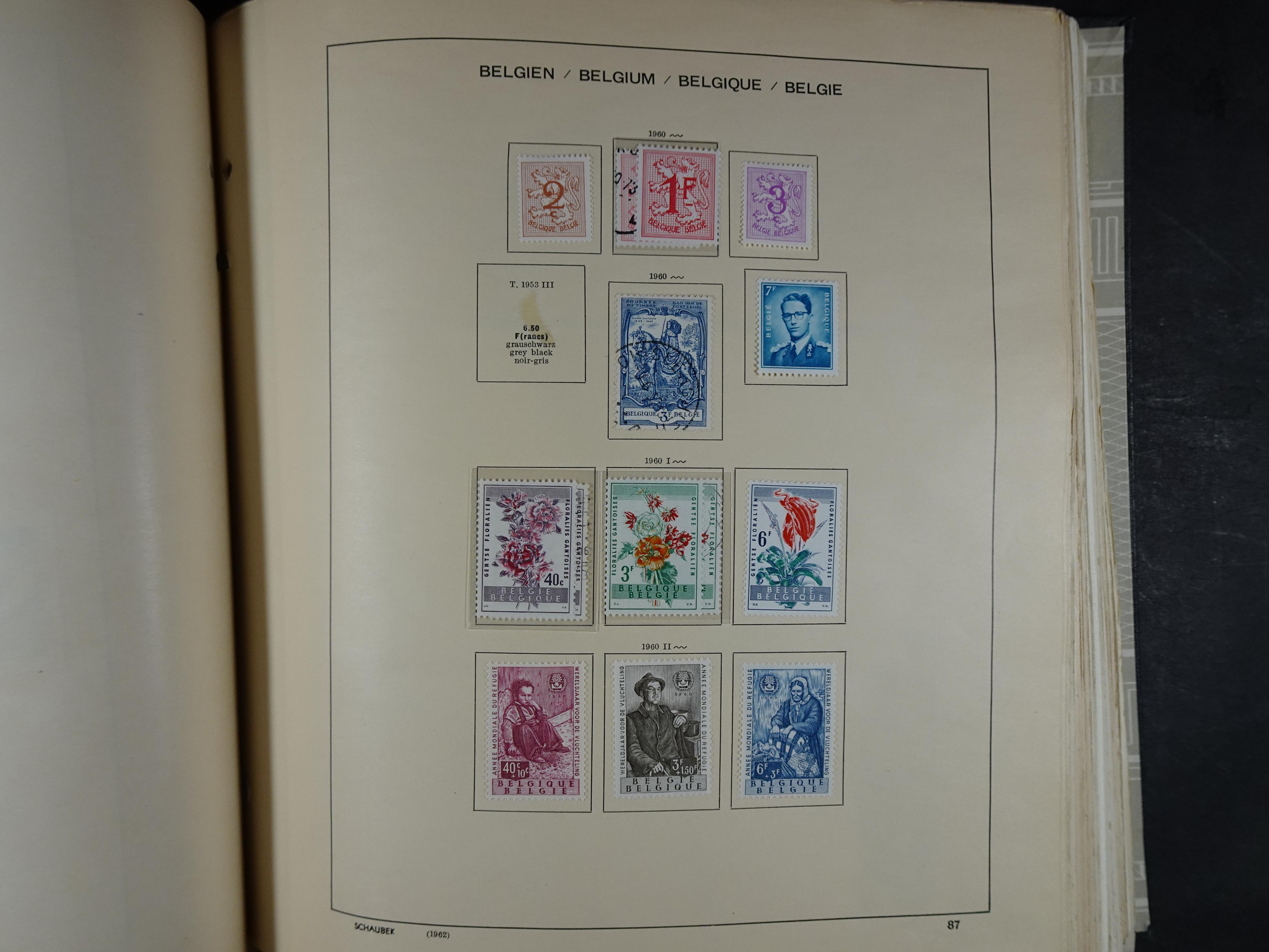 Oude KABE album met Europa letters A - D. 
Mooie verzameling veel beter materiaal. 74