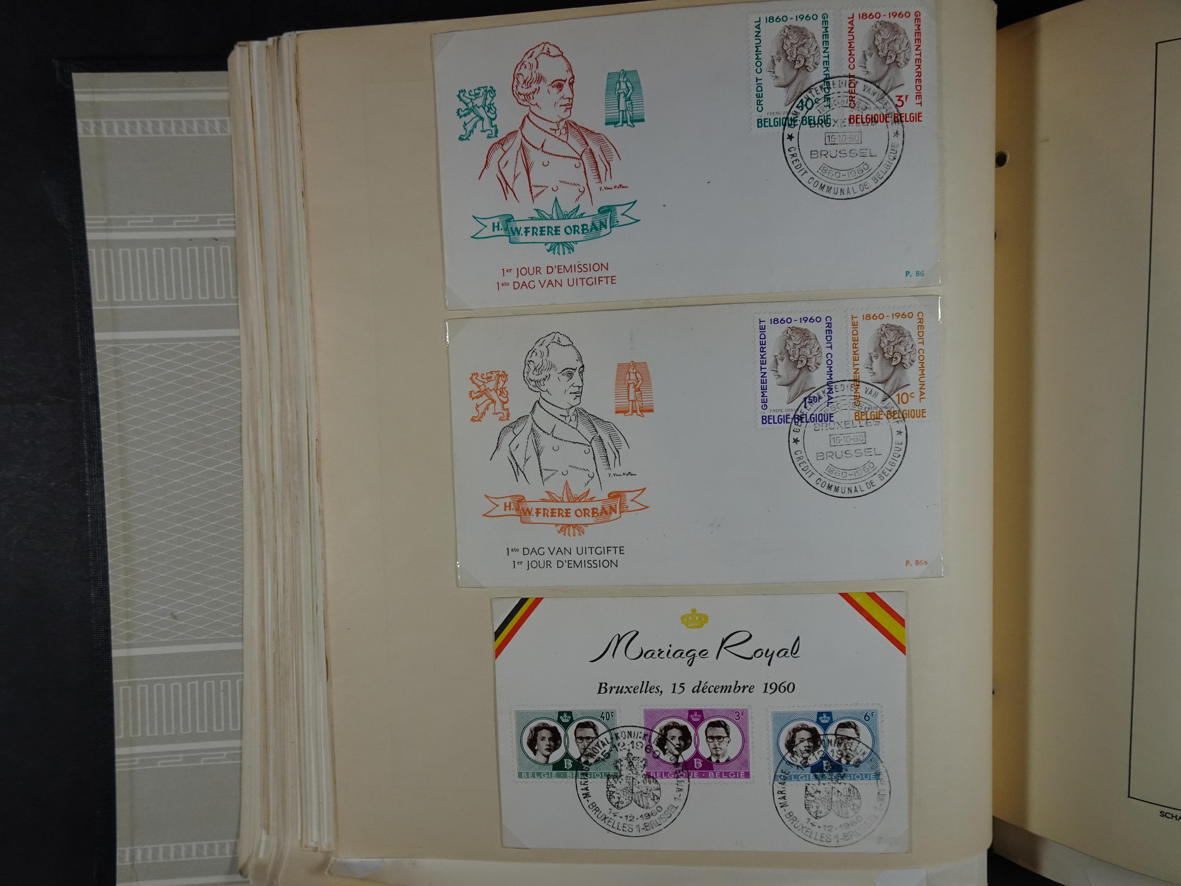 Oude KABE album met Europa letters A - D. 
Mooie verzameling veel beter materiaal. 75