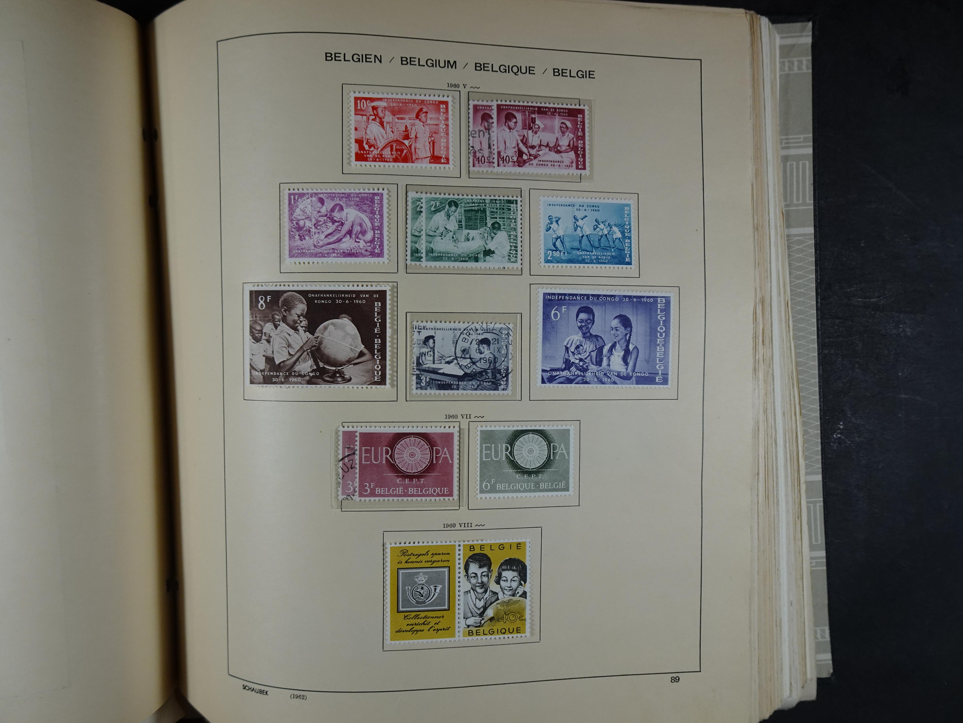 Oude KABE album met Europa letters A - D. 
Mooie verzameling veel beter materiaal. 79