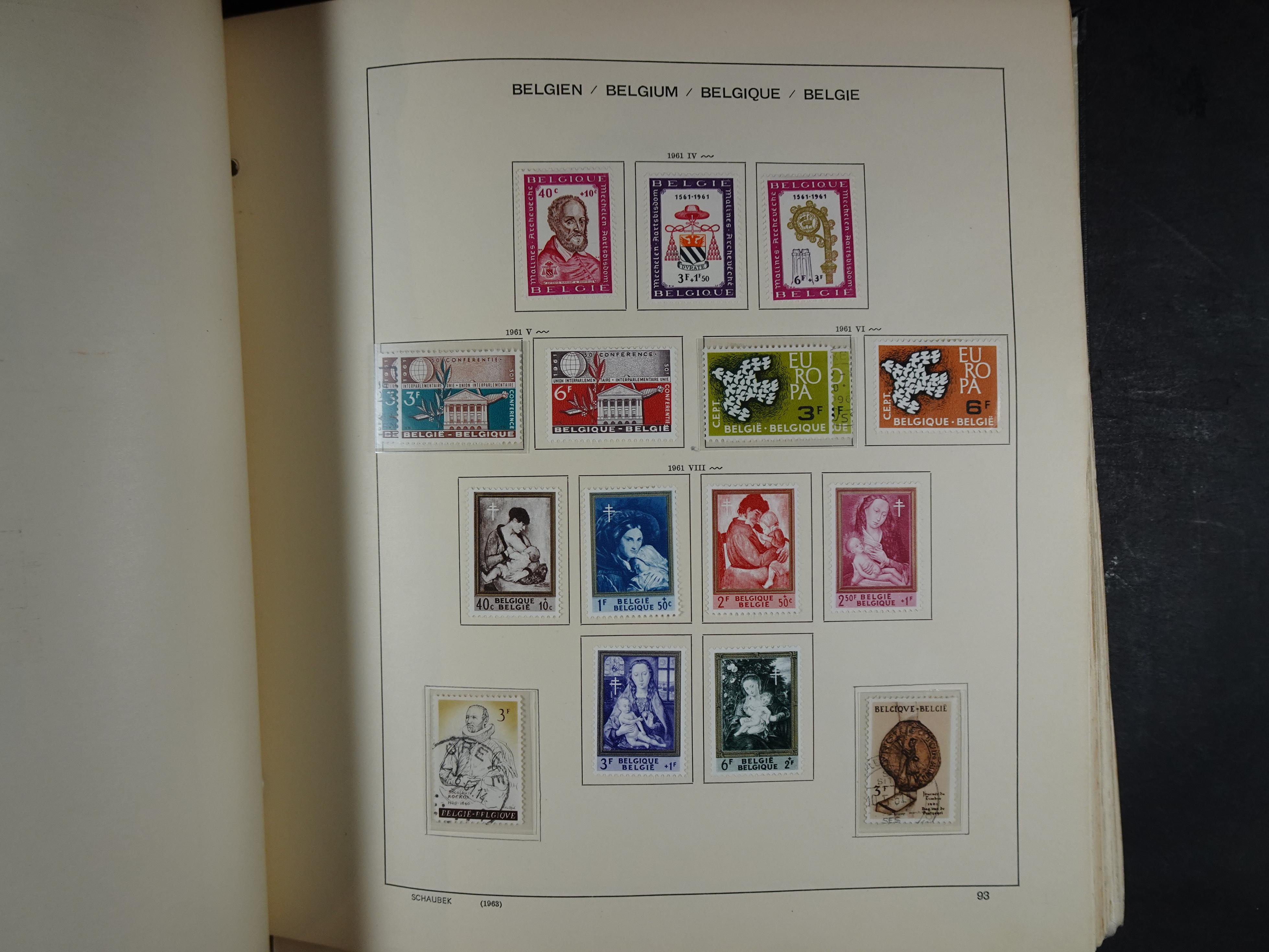 Oude KABE album met Europa letters A - D. 
Mooie verzameling veel beter materiaal. 82