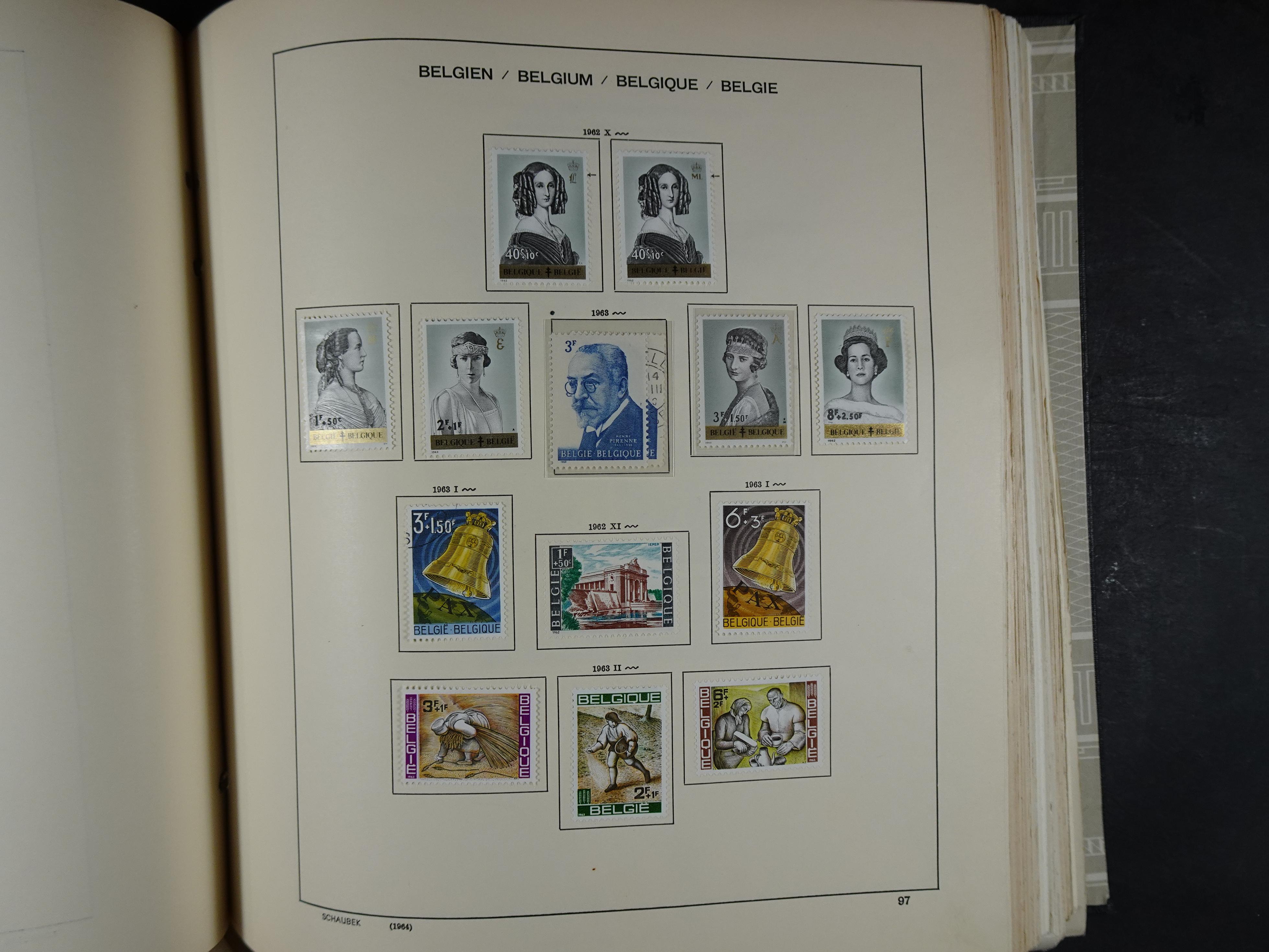 Oude KABE album met Europa letters A - D. 
Mooie verzameling veel beter materiaal. 86