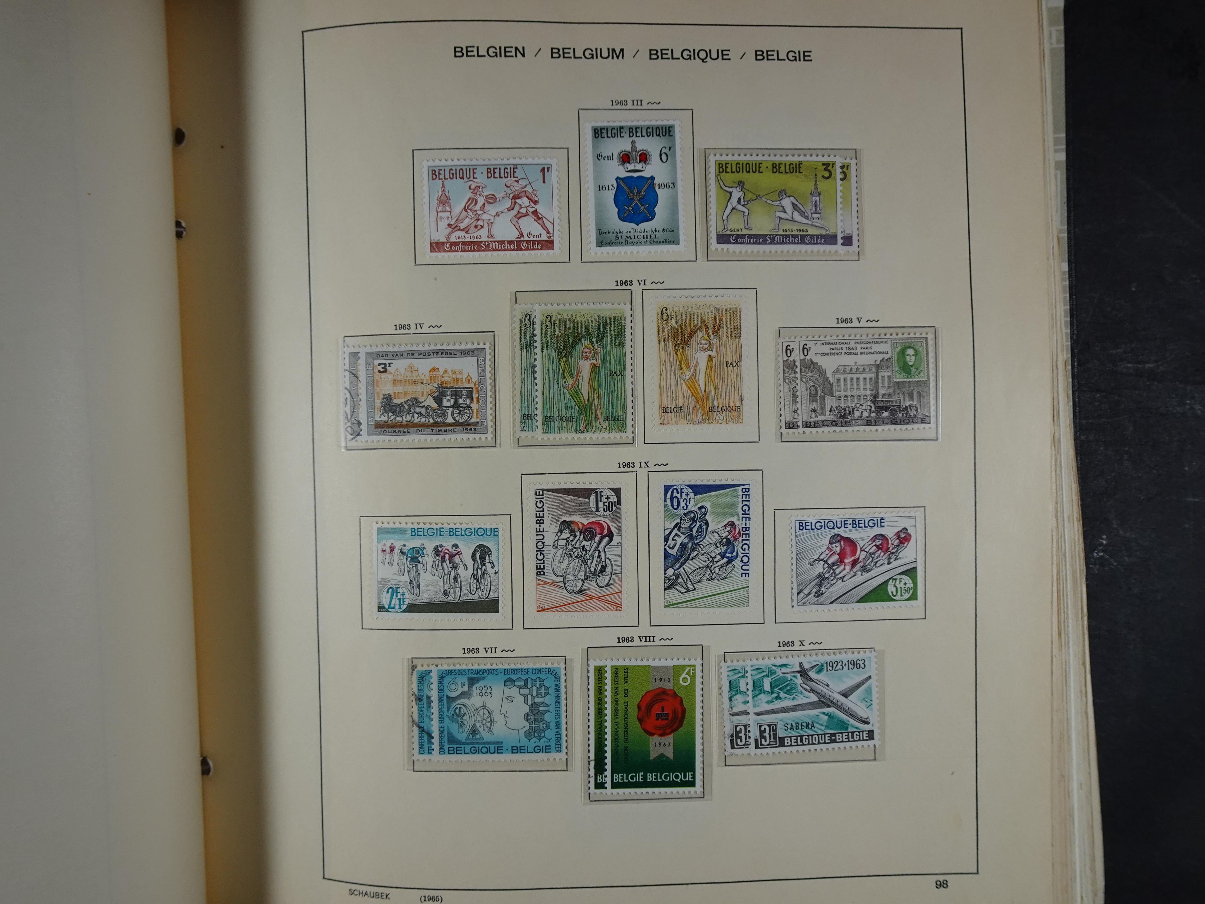 Oude KABE album met Europa letters A - D. 
Mooie verzameling veel beter materiaal. 89