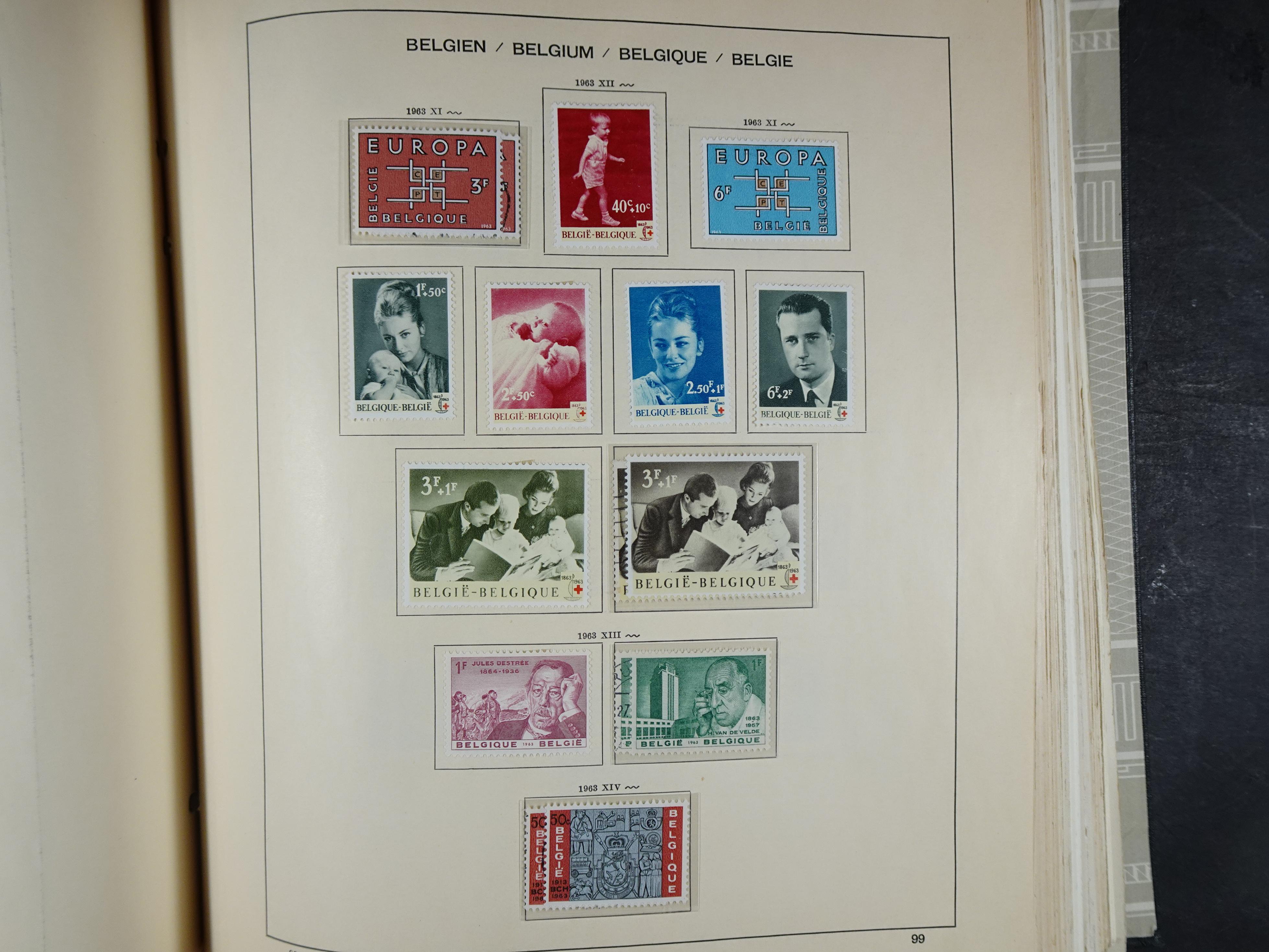 Oude KABE album met Europa letters A - D. 
Mooie verzameling veel beter materiaal. 90