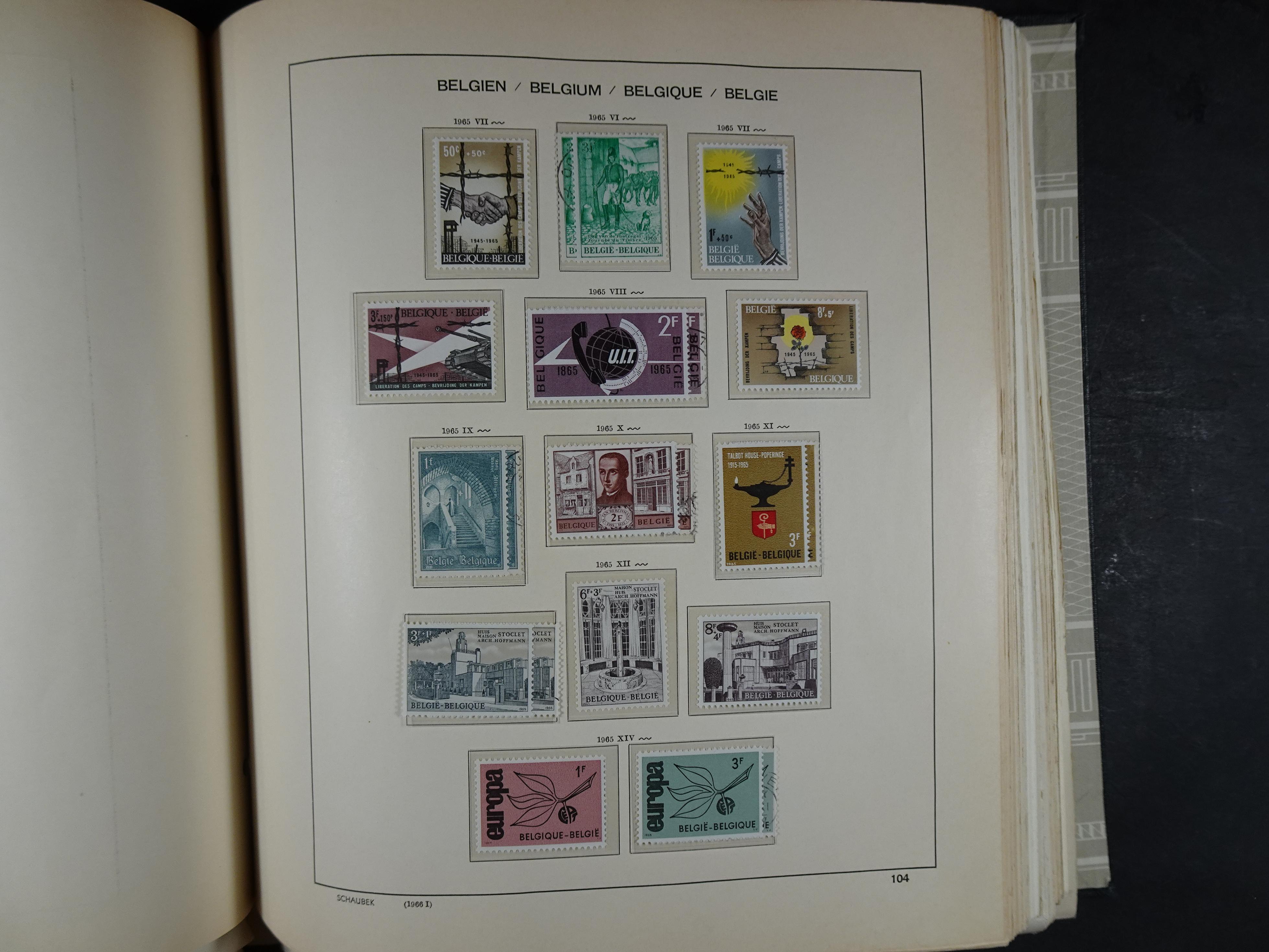 Oude KABE album met Europa letters A - D. 
Mooie verzameling veel beter materiaal. 99