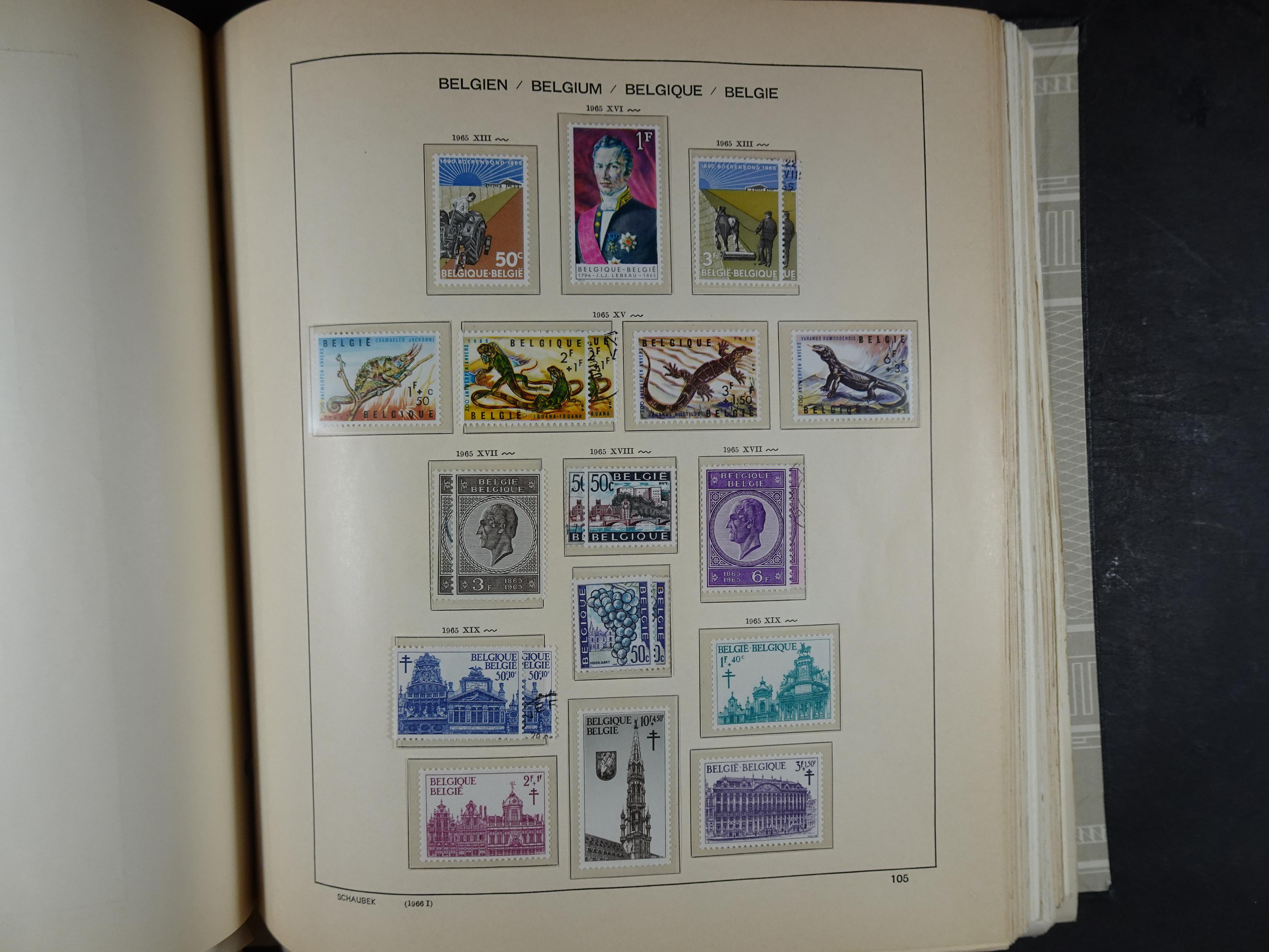 Oude KABE album met Europa letters A - D. 
Mooie verzameling veel beter materiaal. 100