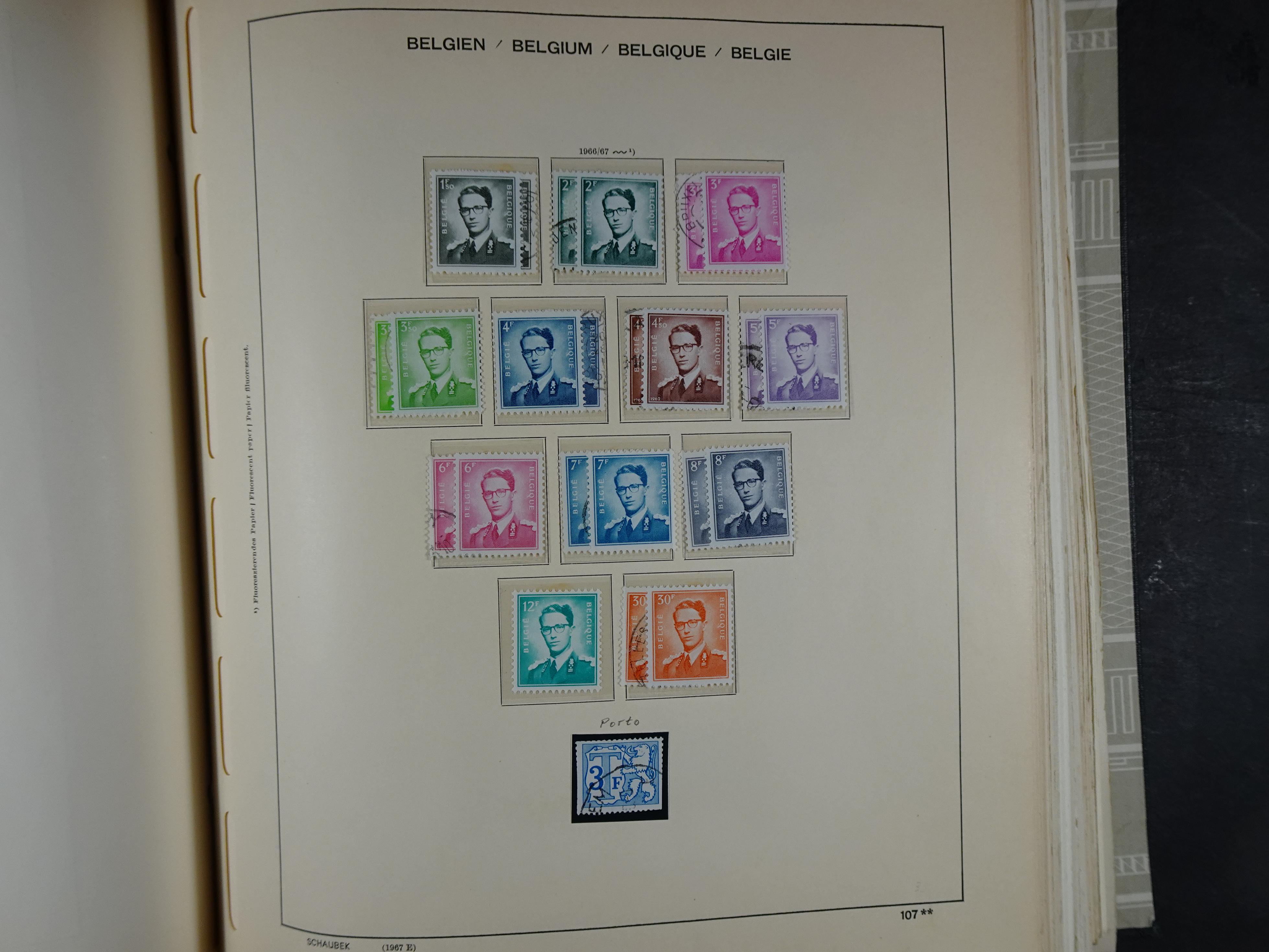 Oude KABE album met Europa letters A - D. 
Mooie verzameling veel beter materiaal. 103