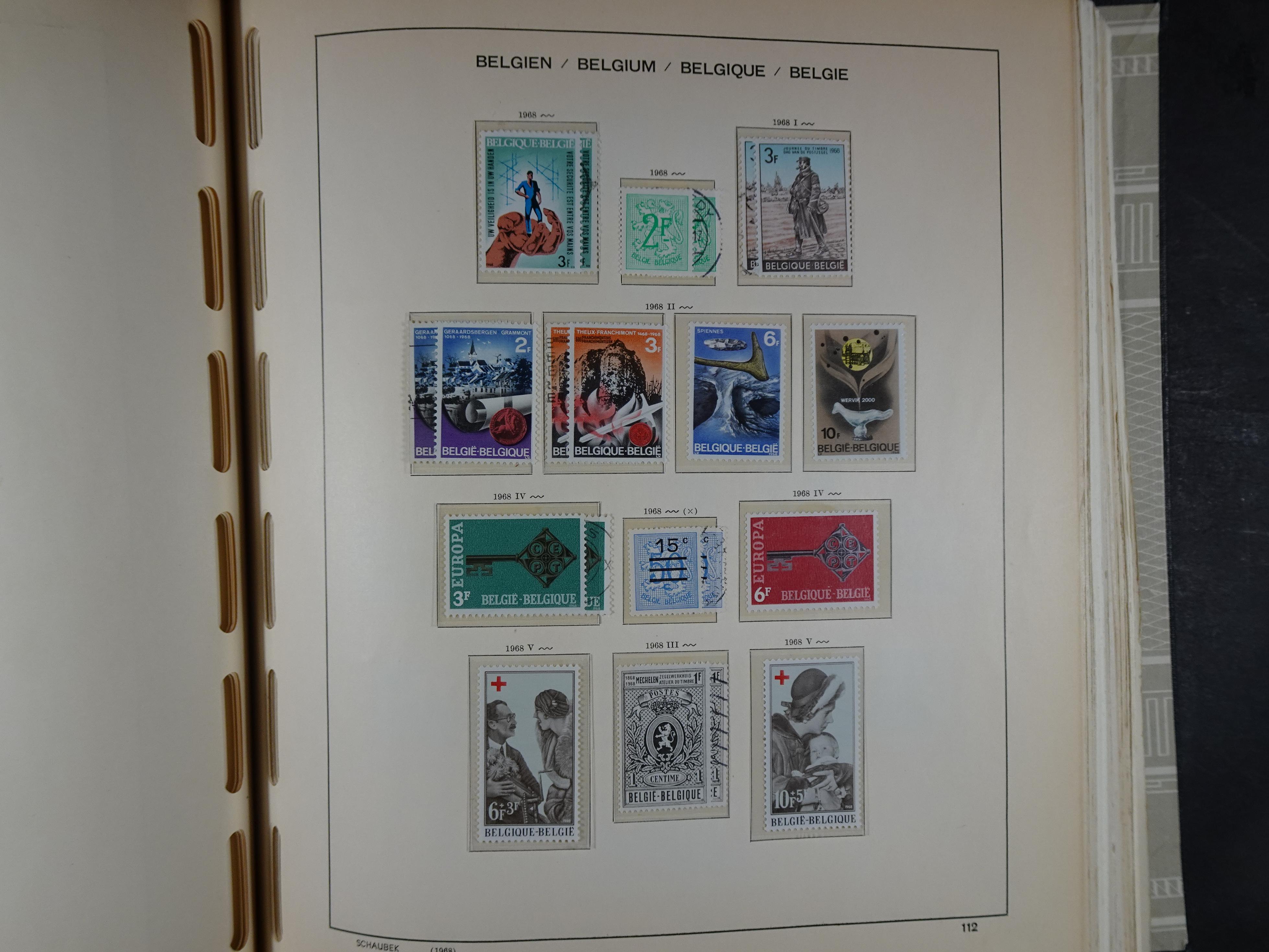 Oude KABE album met Europa letters A - D. 
Mooie verzameling veel beter materiaal. 110