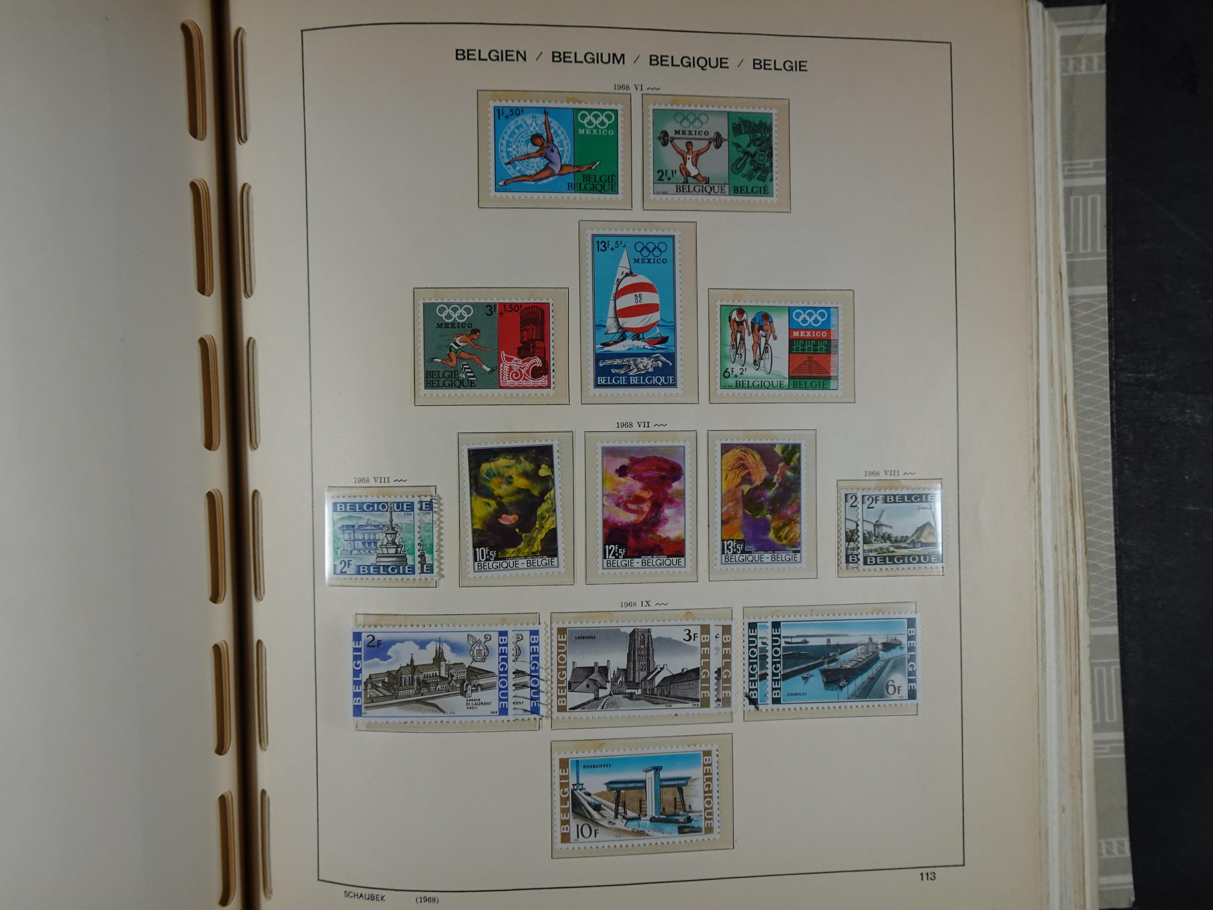 Oude KABE album met Europa letters A - D. 
Mooie verzameling veel beter materiaal. 111