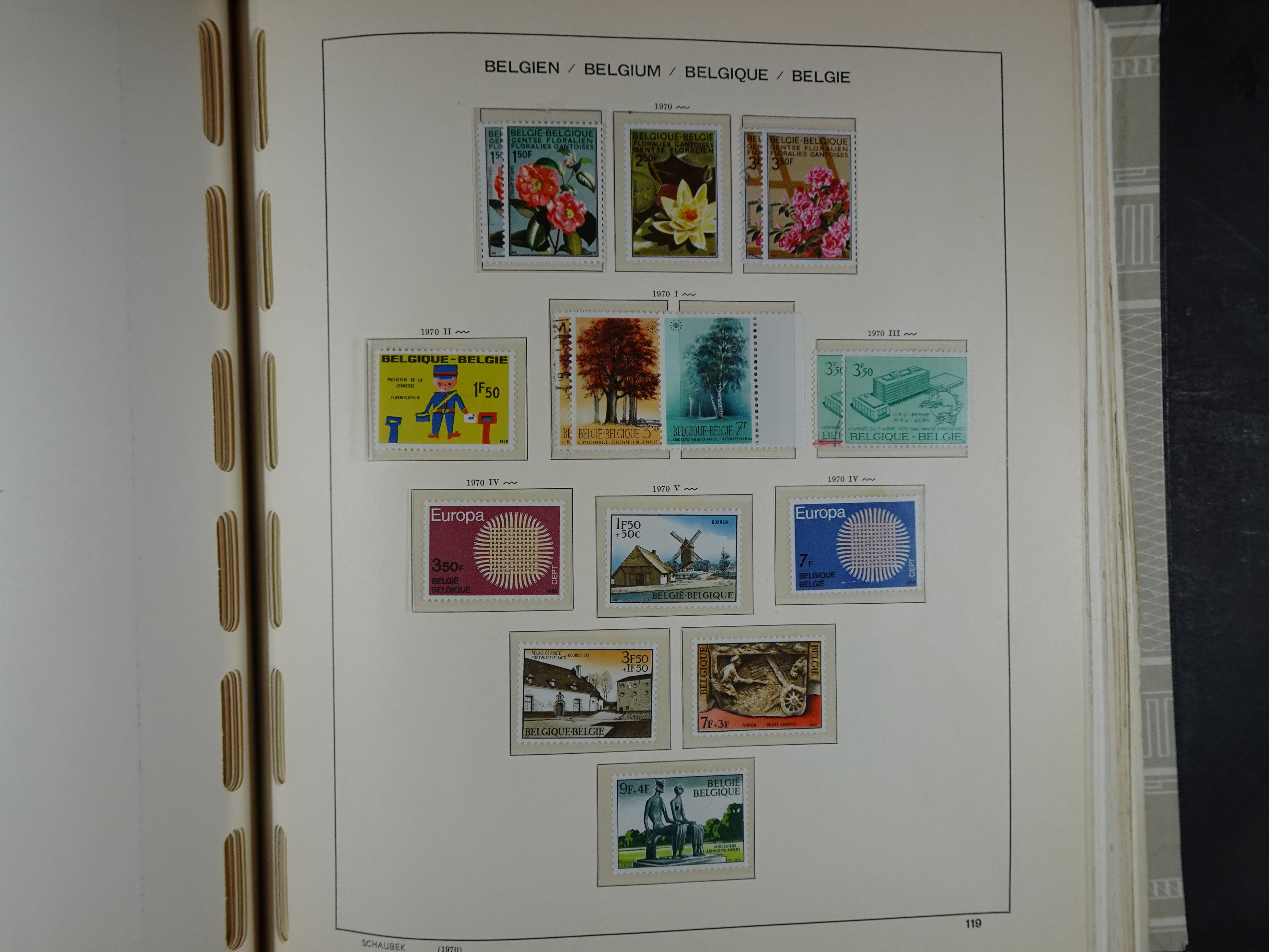 Oude KABE album met Europa letters A - D. 
Mooie verzameling veel beter materiaal. 119