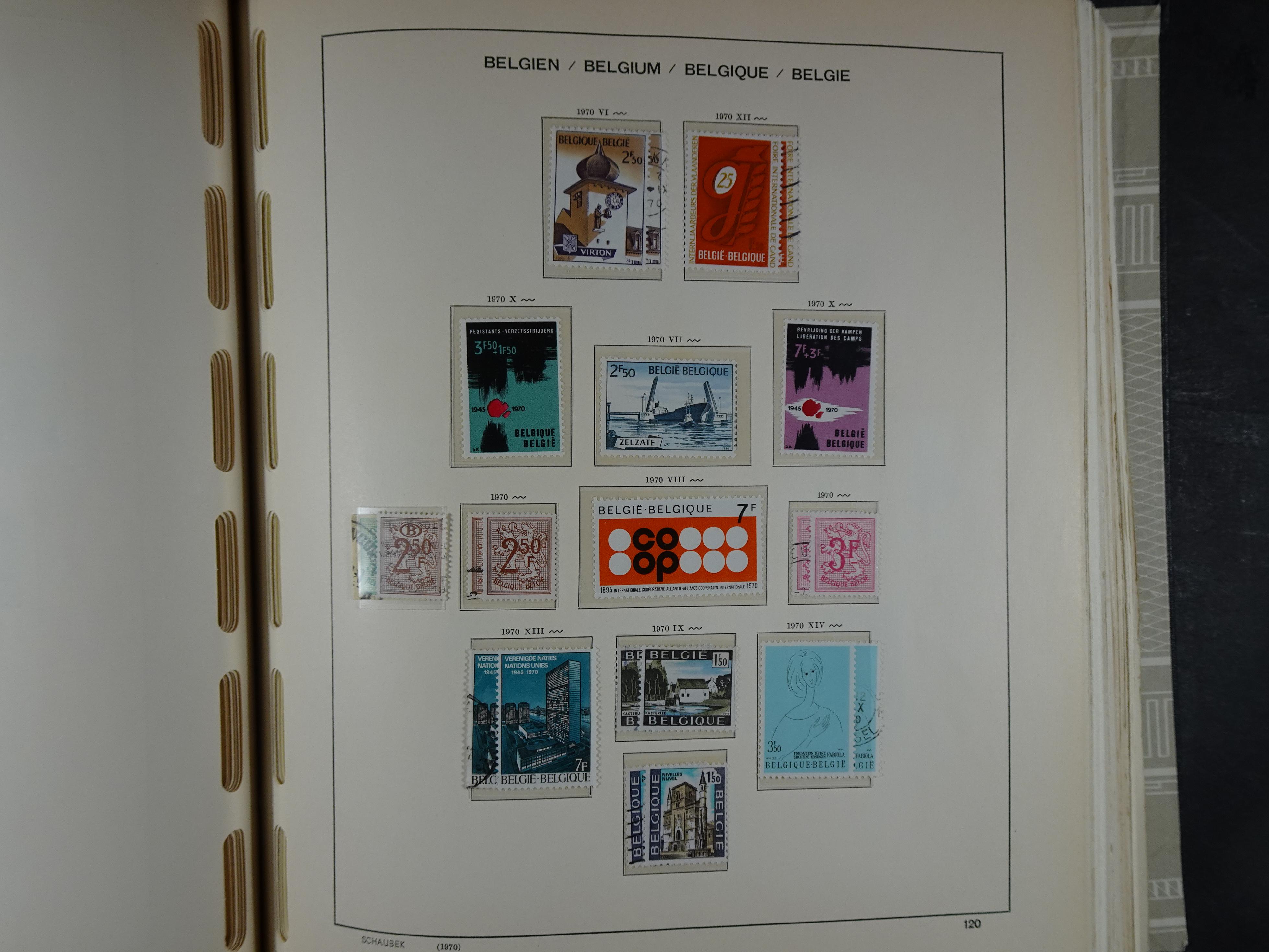 Oude KABE album met Europa letters A - D. 
Mooie verzameling veel beter materiaal. 120