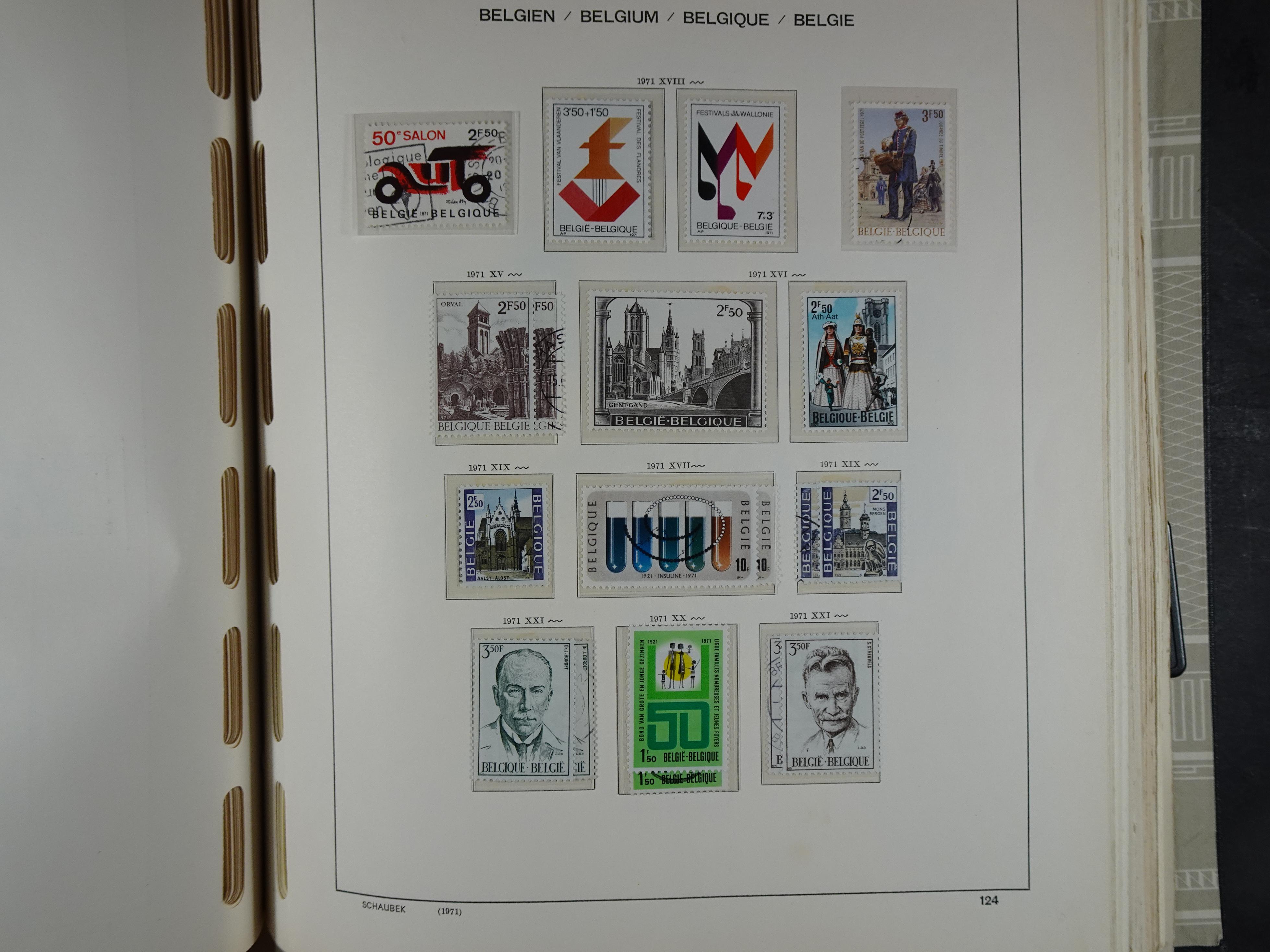 Oude KABE album met Europa letters A - D. 
Mooie verzameling veel beter materiaal. 124