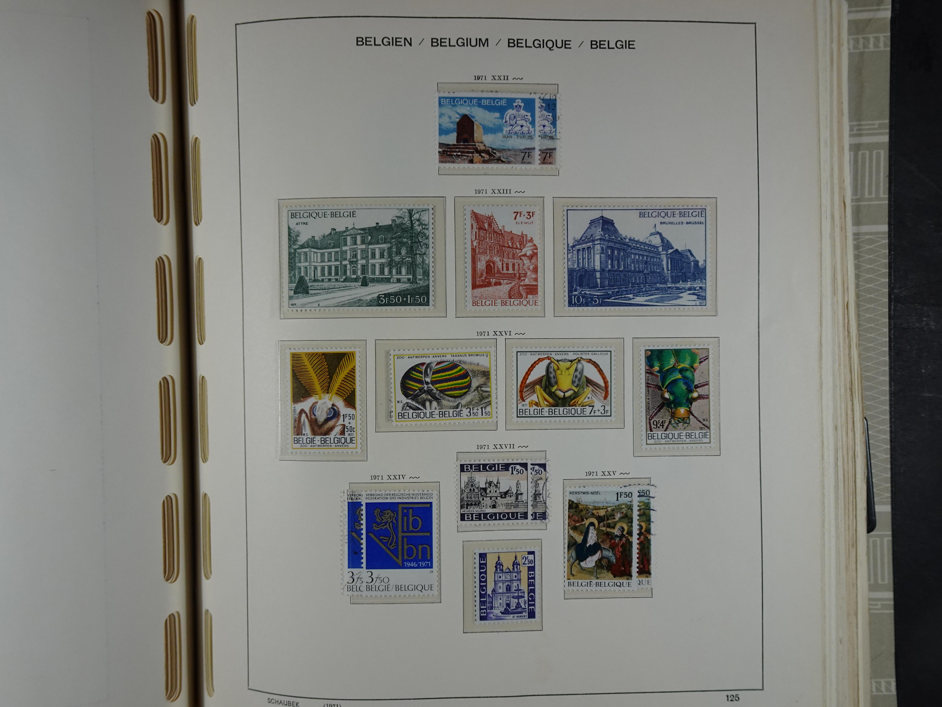 Oude KABE album met Europa letters A - D. 
Mooie verzameling veel beter materiaal. 125