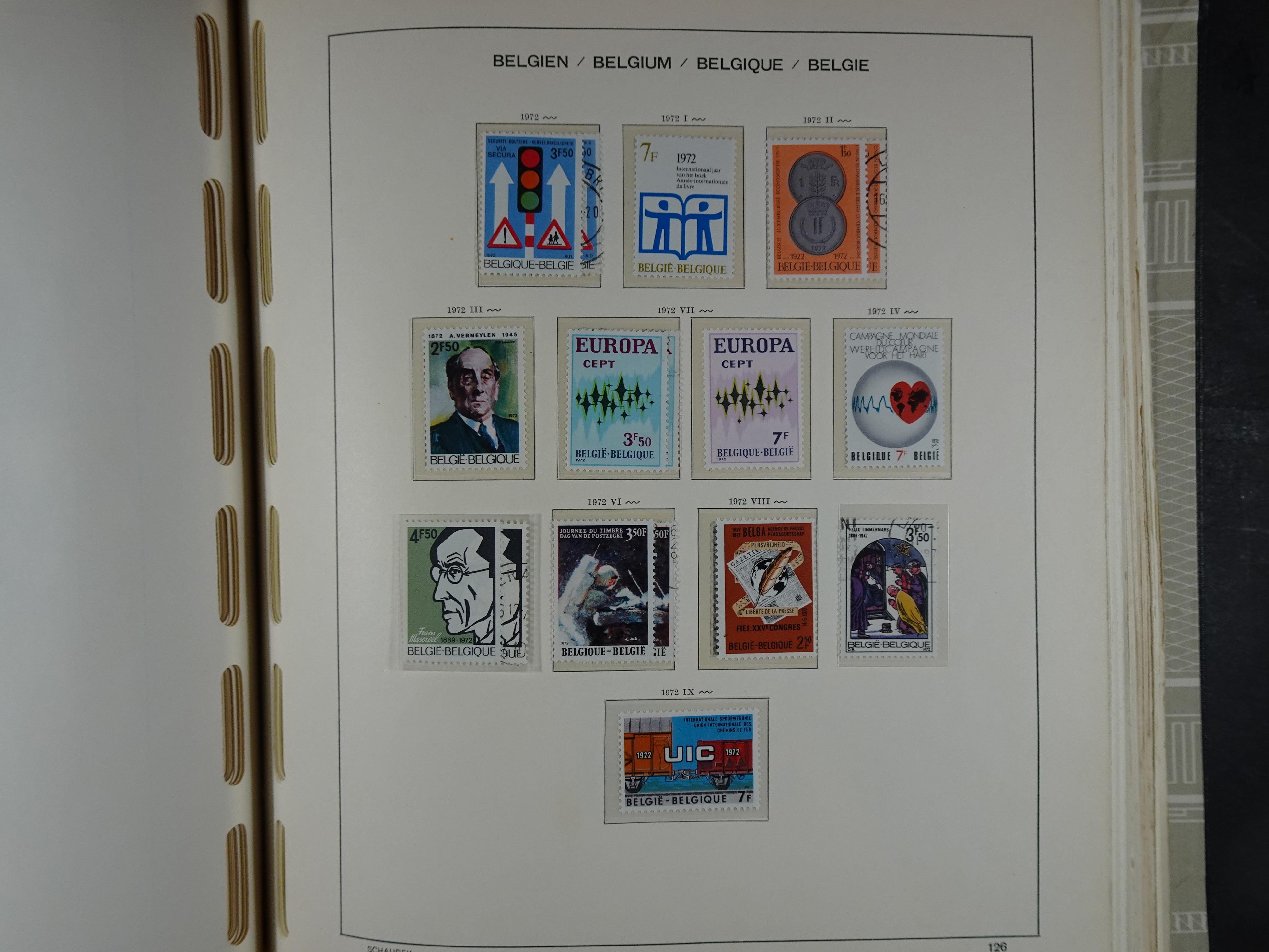 Oude KABE album met Europa letters A - D. 
Mooie verzameling veel beter materiaal. 126