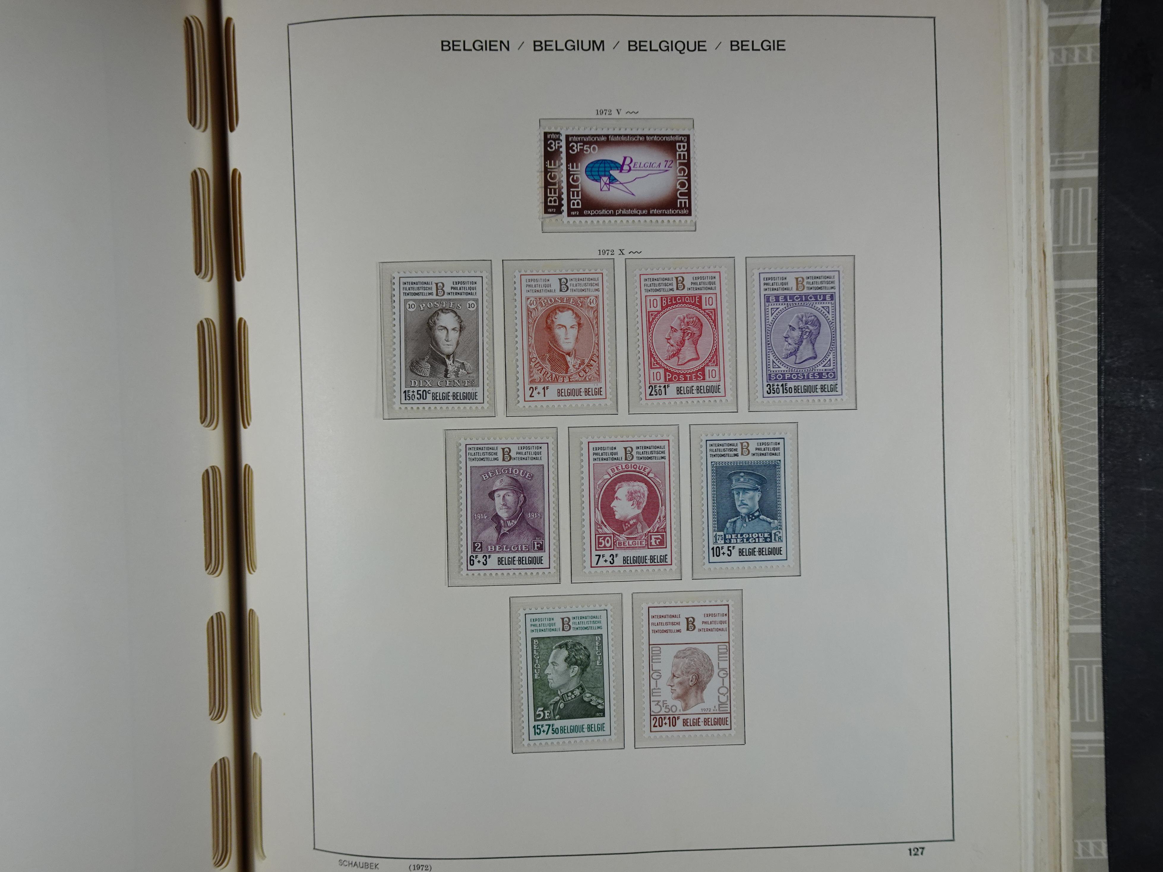 Oude KABE album met Europa letters A - D. 
Mooie verzameling veel beter materiaal. 127