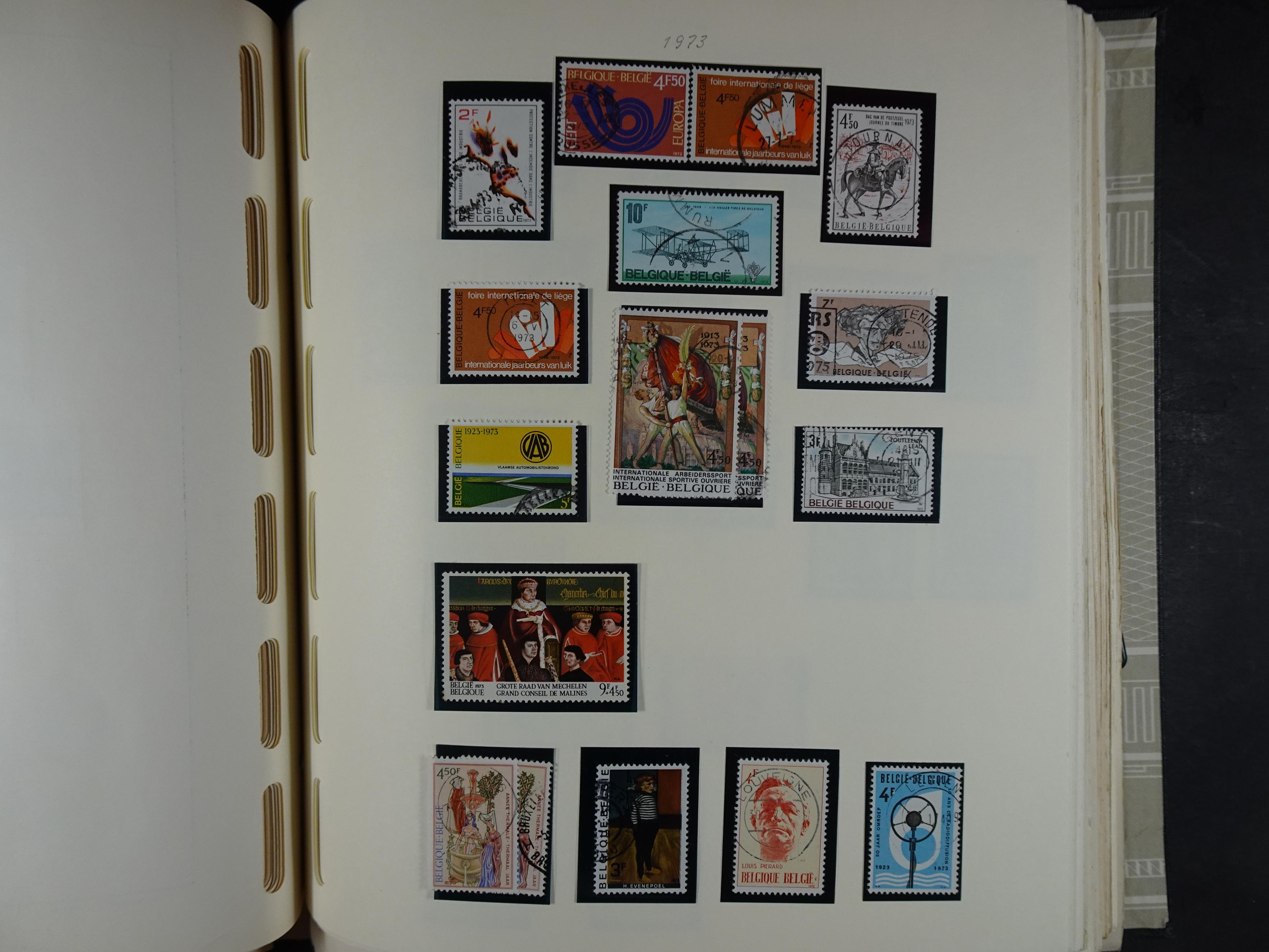 Oude KABE album met Europa letters A - D. 
Mooie verzameling veel beter materiaal. 129